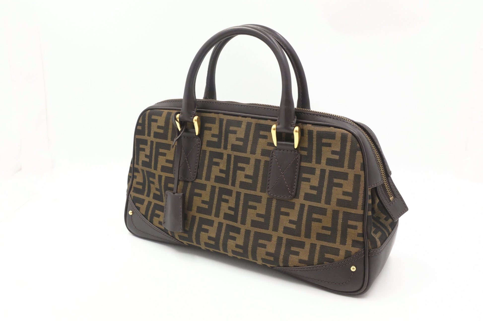 Fendi Handbag In Zucca Canvas Travel Bag Zucca Canvas 6