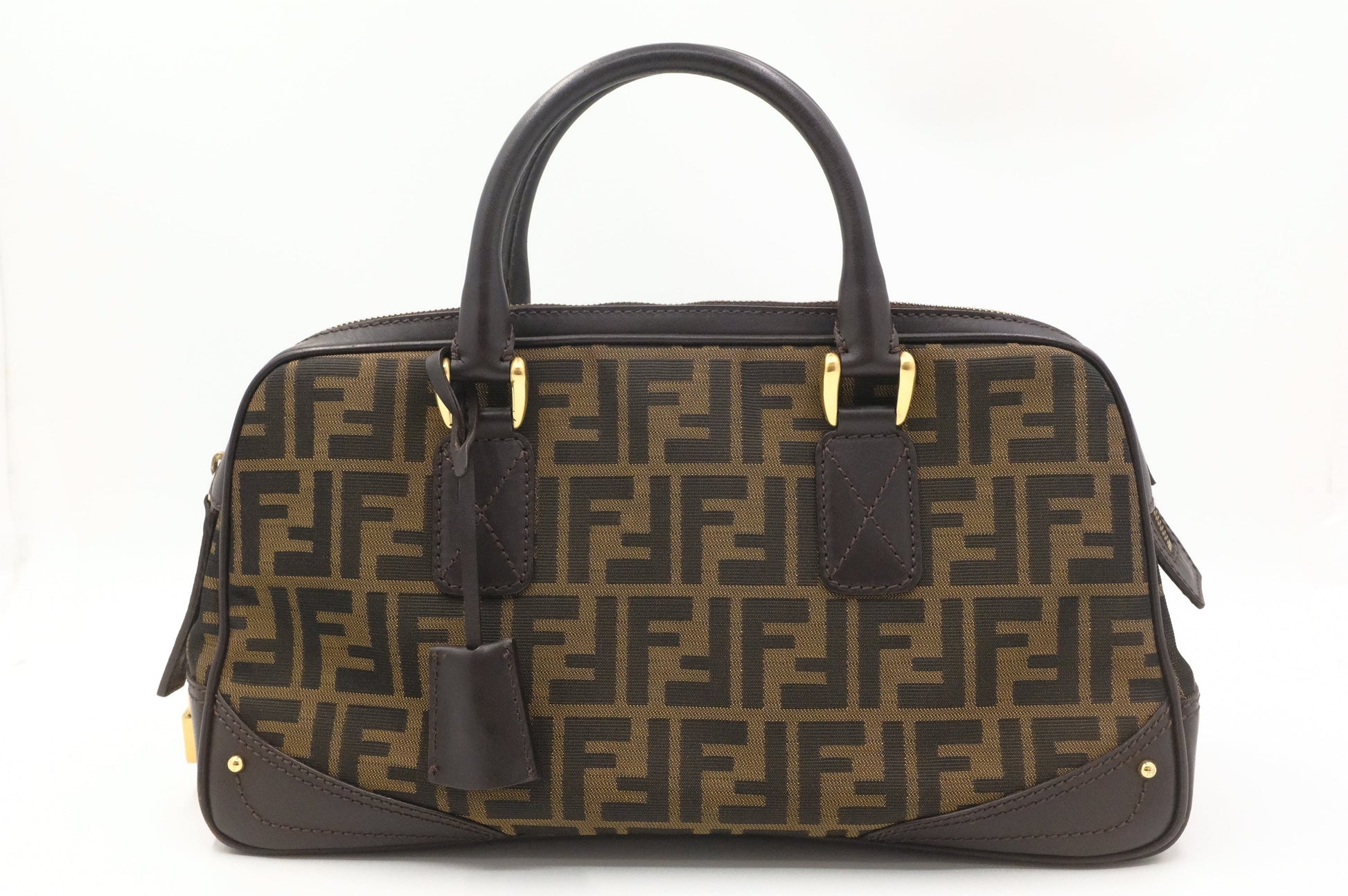 Fendi Handbag In Zucca Canvas Travel Bag Zucca Canvas 6