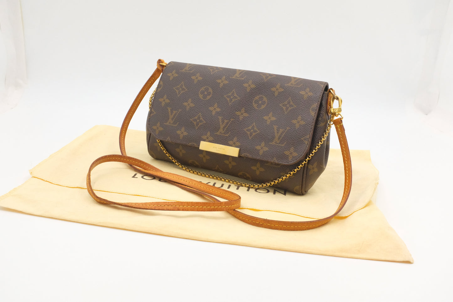 Louis Vuitton Favorite MM Monogram Canvas Handbag