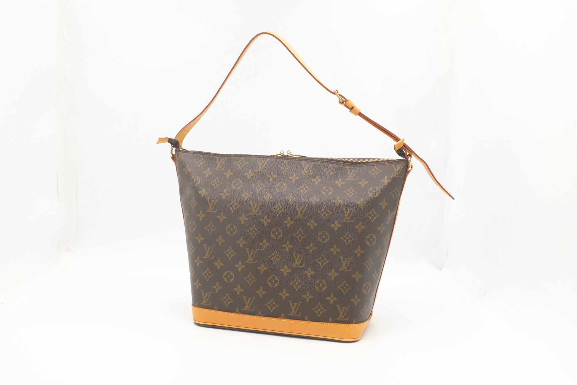 Louis Vuitton x Sharon Stone Amfar Three Monogram Canvas Handbag Monogram Canvas