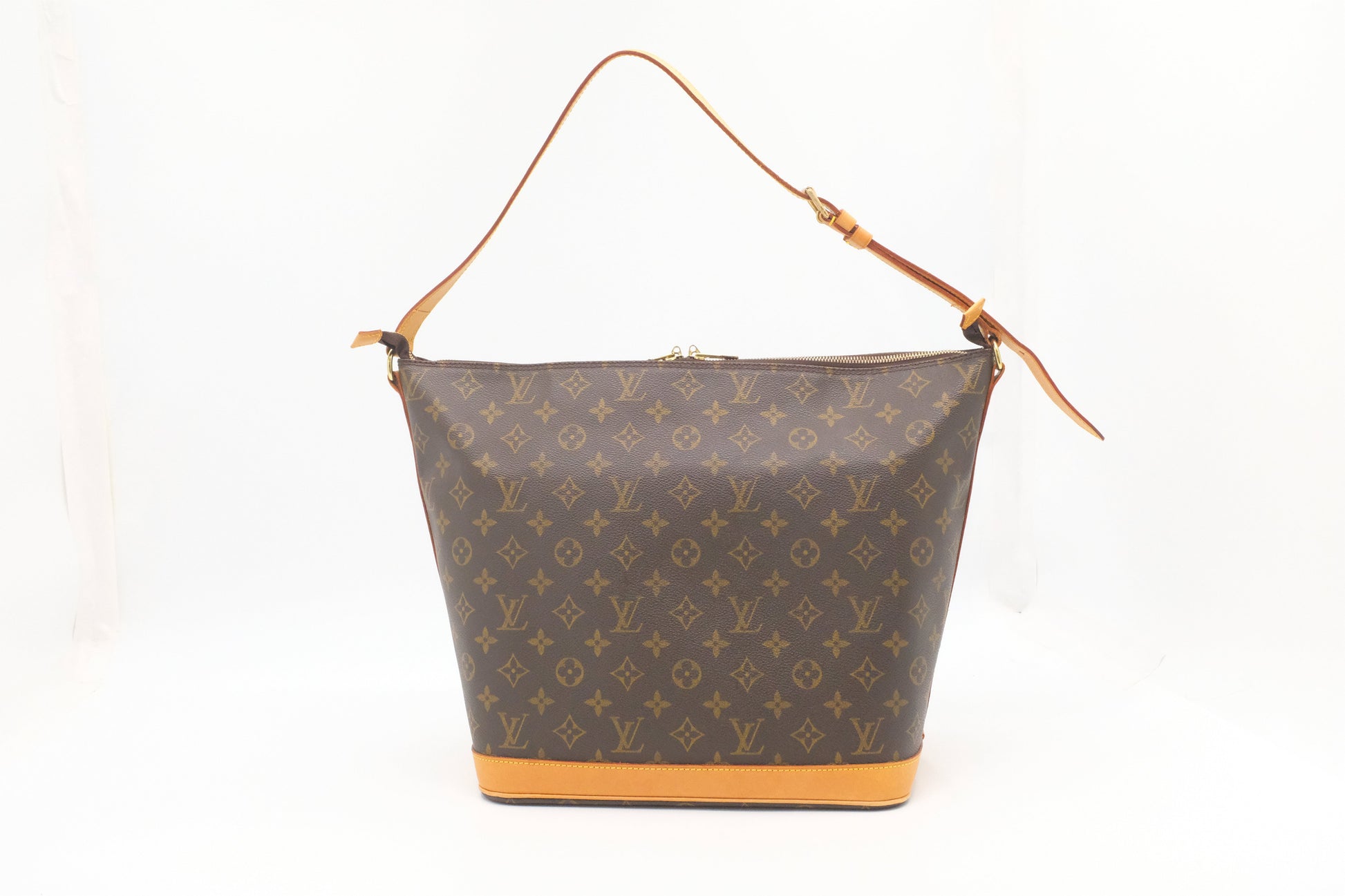Louis Vuitton x Sharon Stone Amfar Three Monogram Canvas Handbag Monogram Canvas