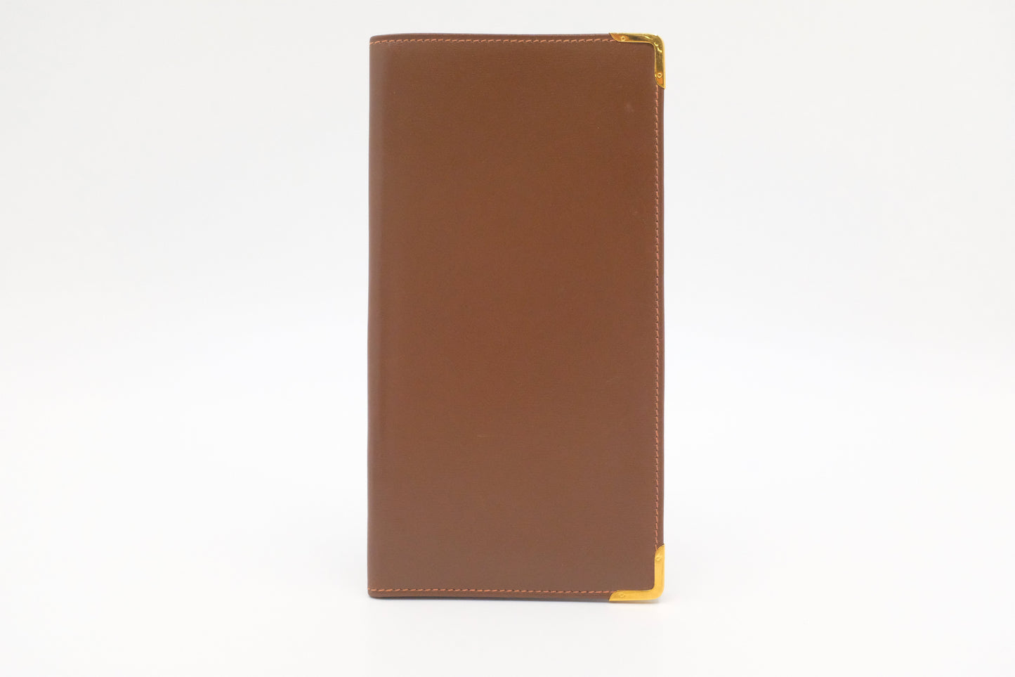 Gucci Bifold Long Leather Brown Wallet Case