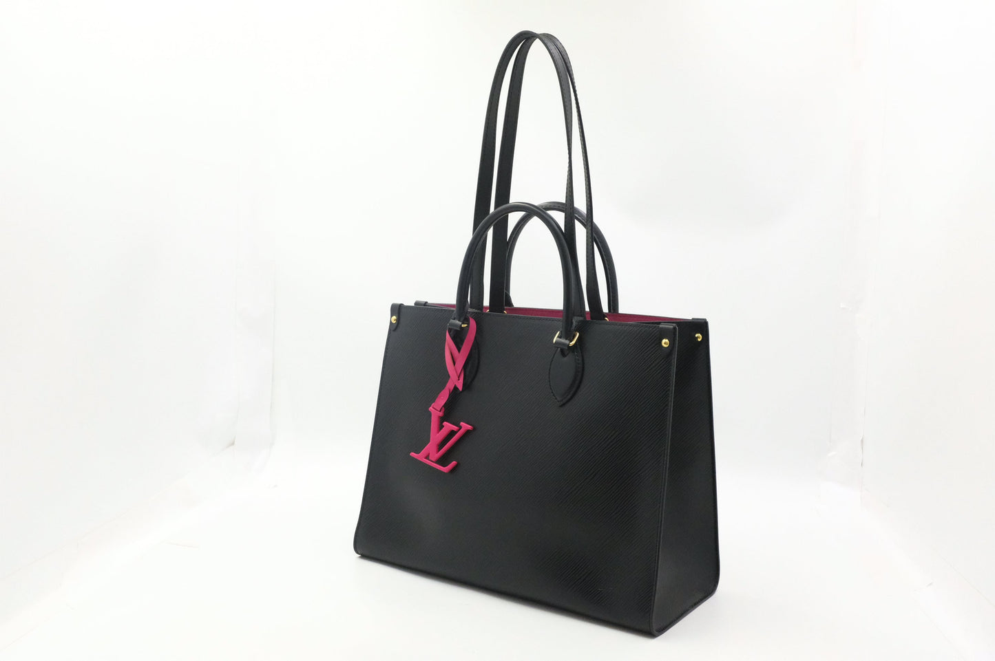 Louis Vuitton OnTheGo MM Epi Leather Black Handbag