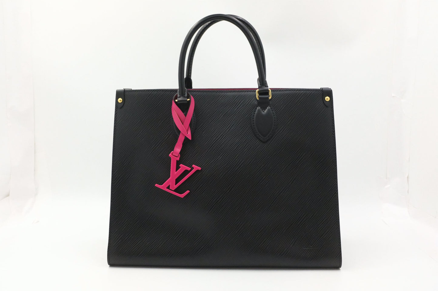 Louis Vuitton OnTheGo MM Epi Leather Black Handbag