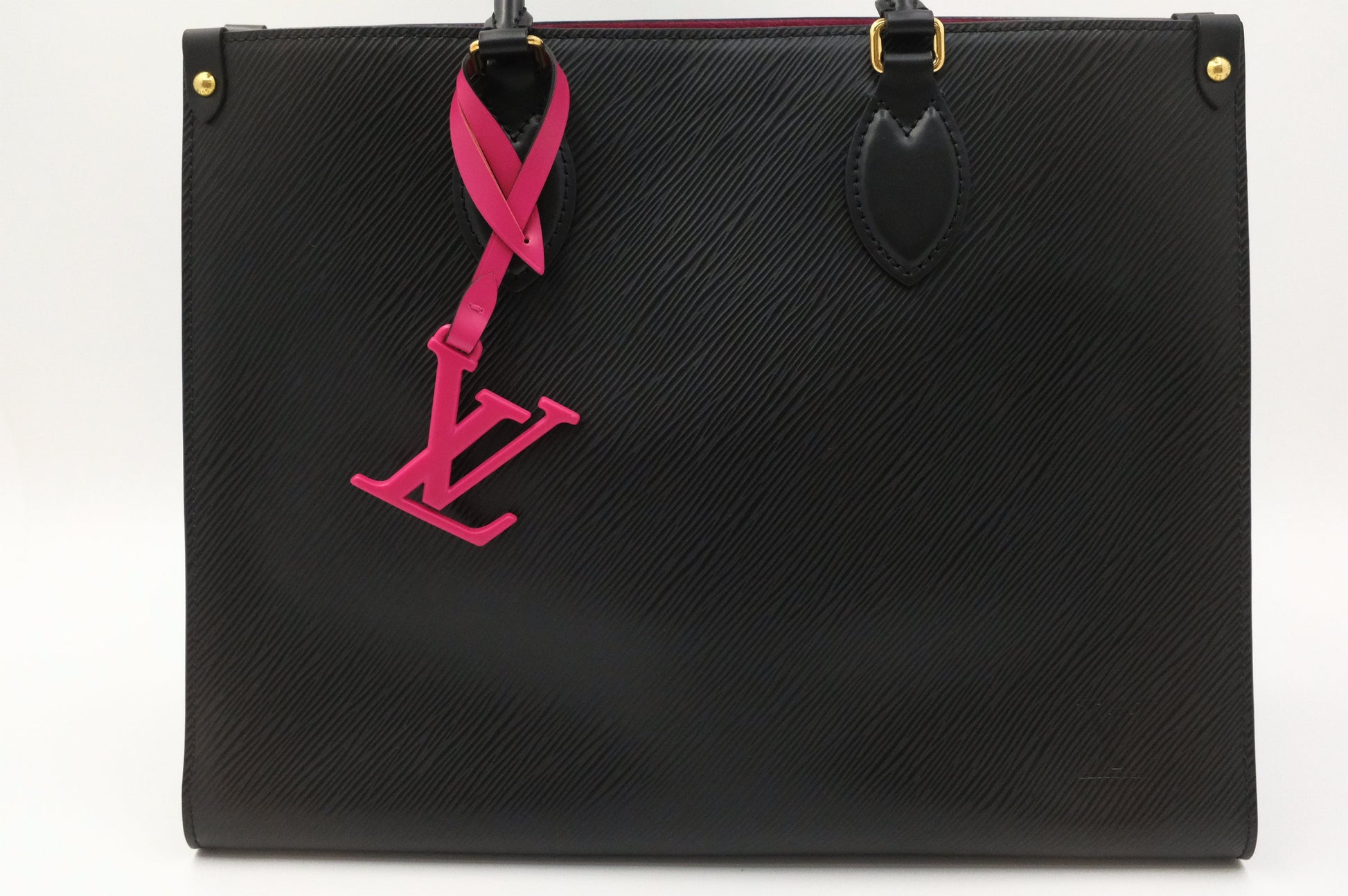 Louis Vuitton OnTheGo MM Epi Leather Black Handbag