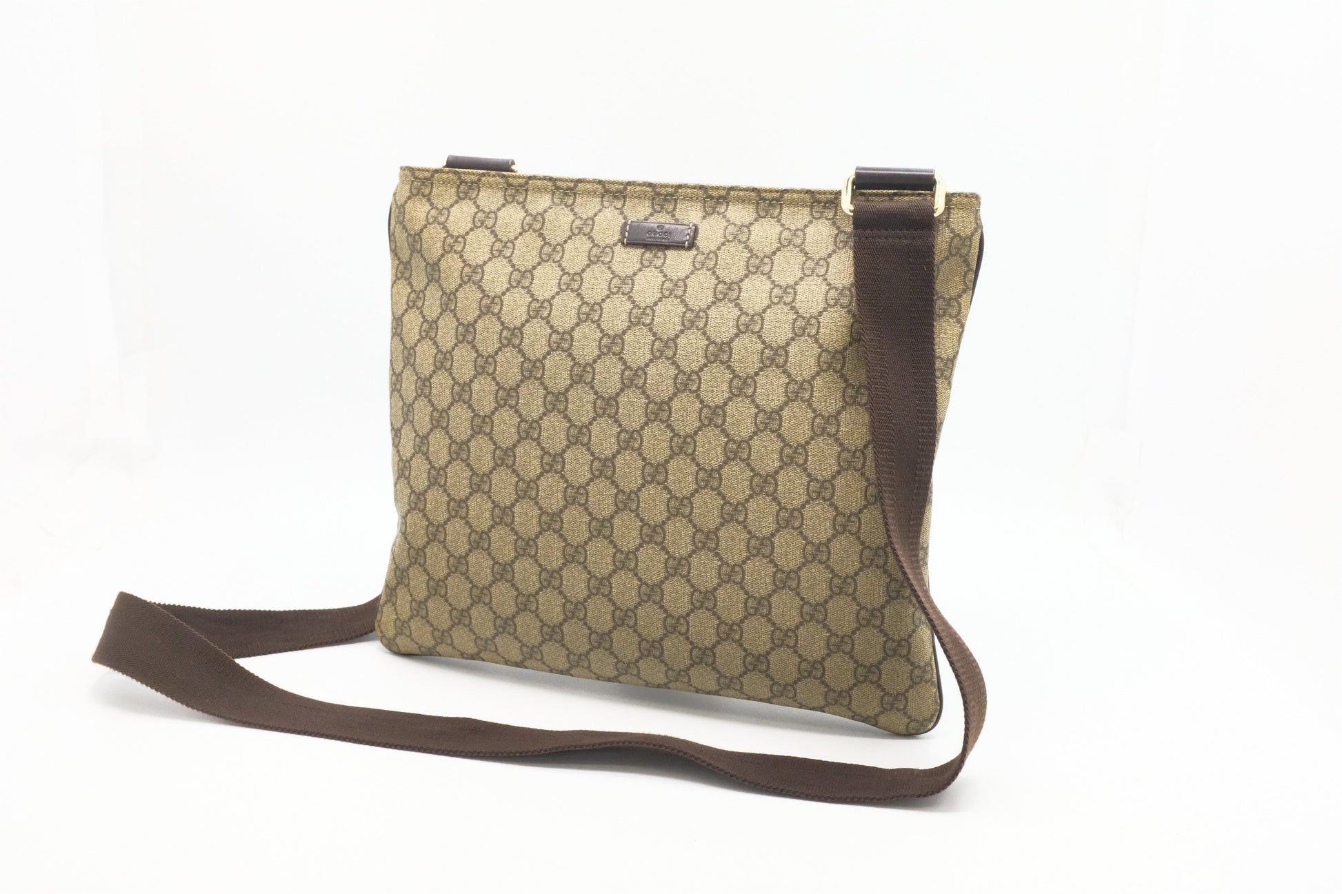 Gucci GG Supreme Canvas Crossbody Bag Canvas 1
