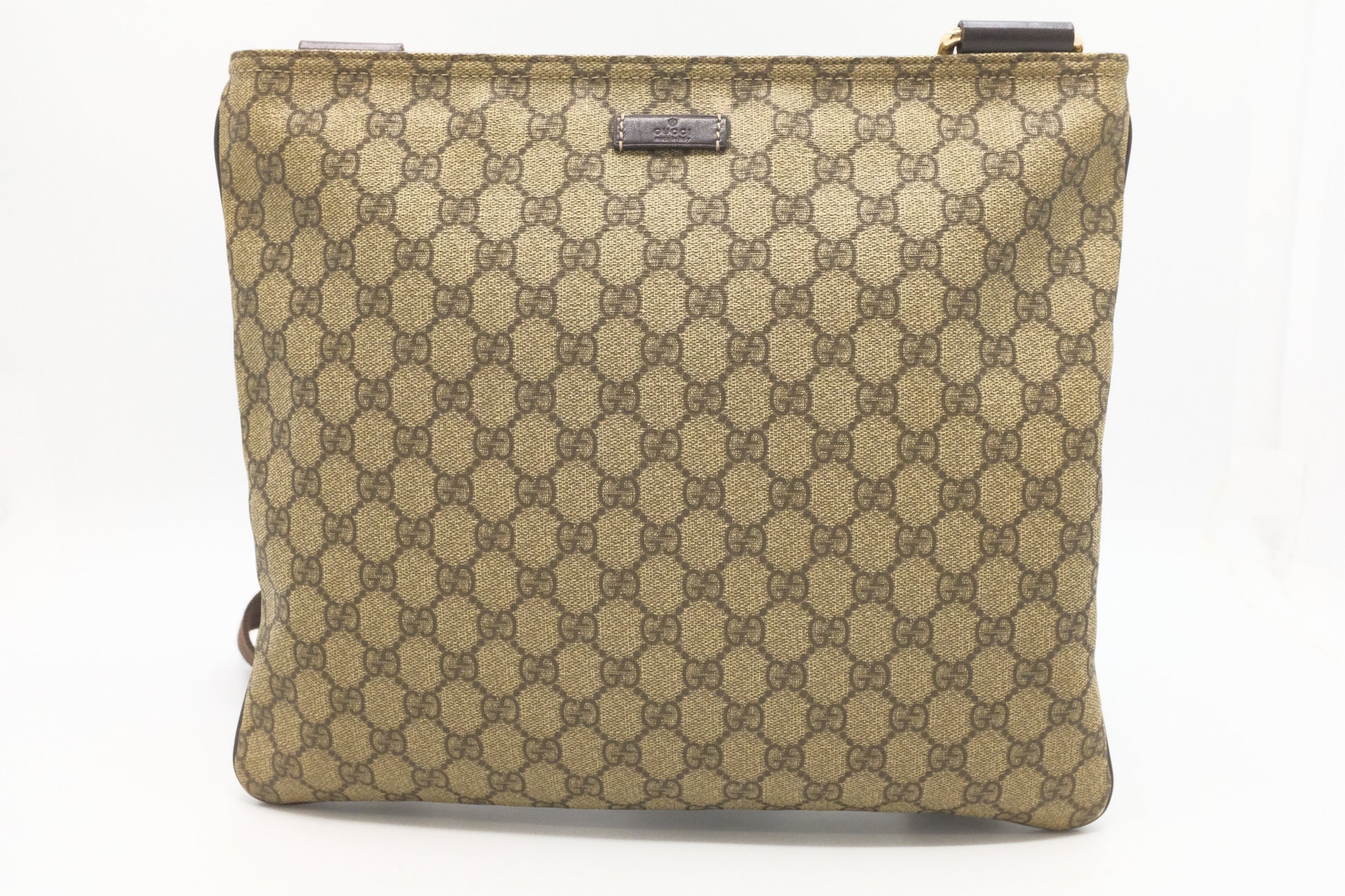 Gucci GG Supreme Canvas Crossbody Bag Canvas 1