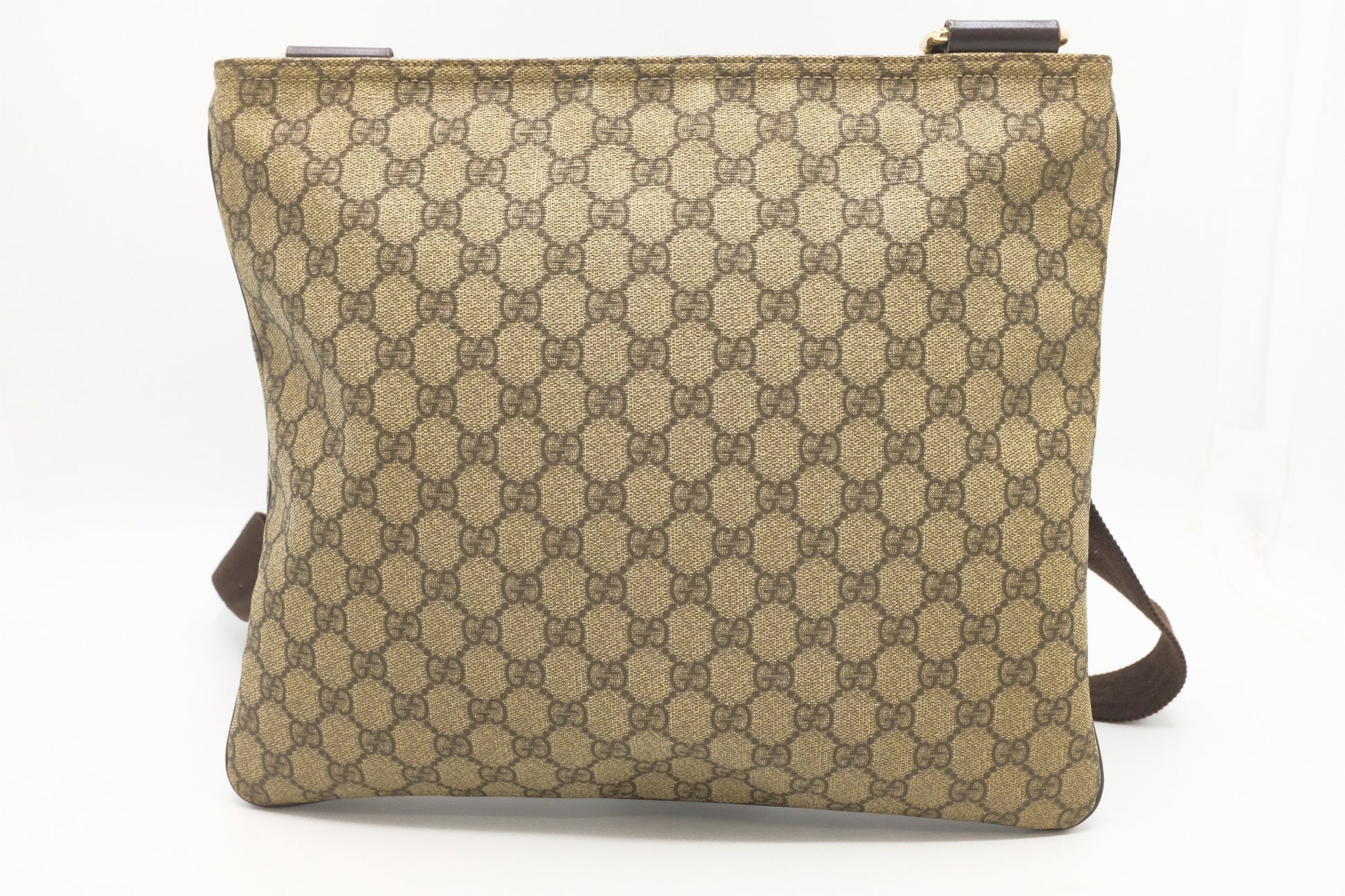 Gucci GG Supreme Canvas Crossbody Bag Canvas 1