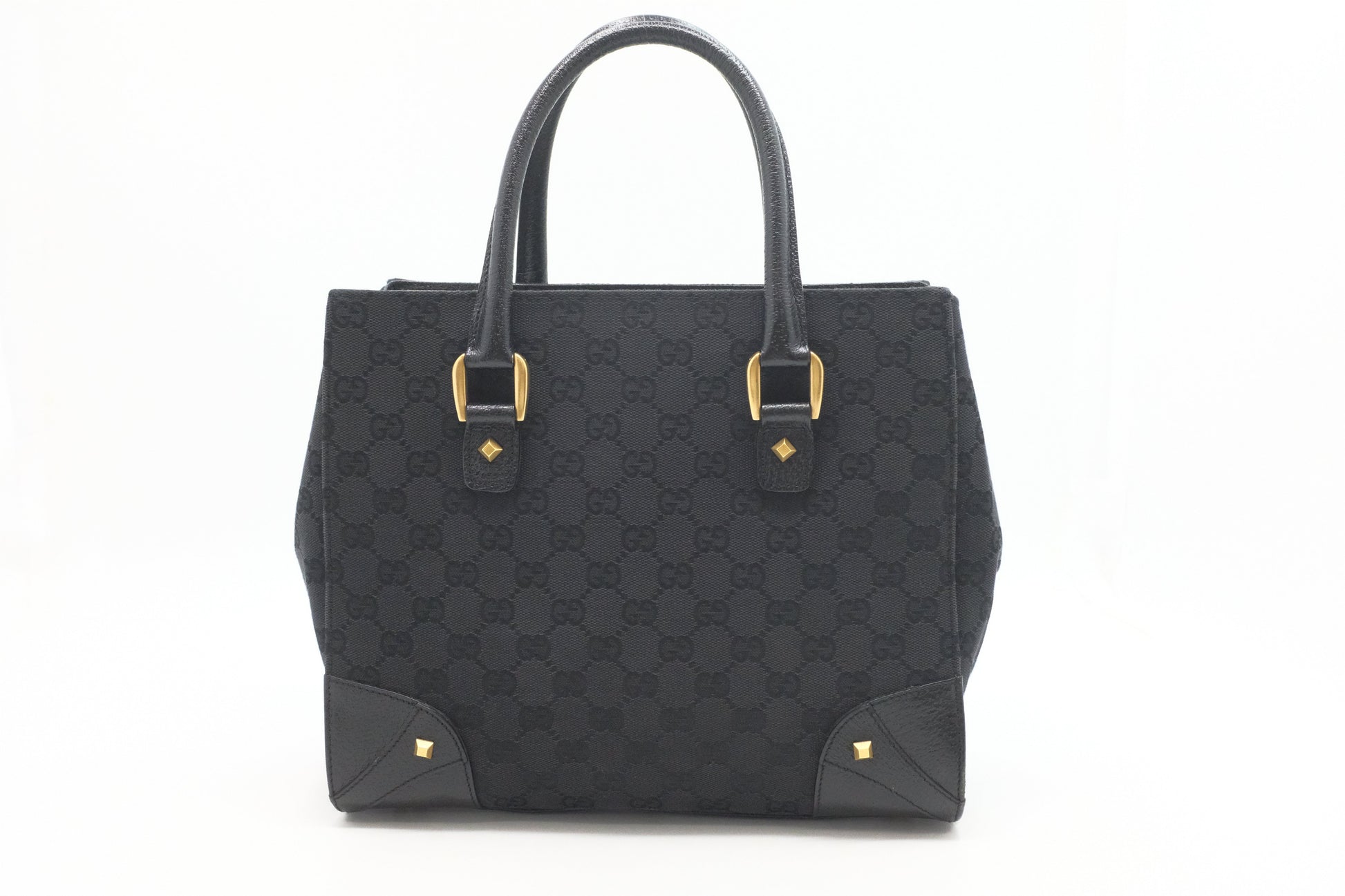 Gucci GG Canvas Black Travel Bag