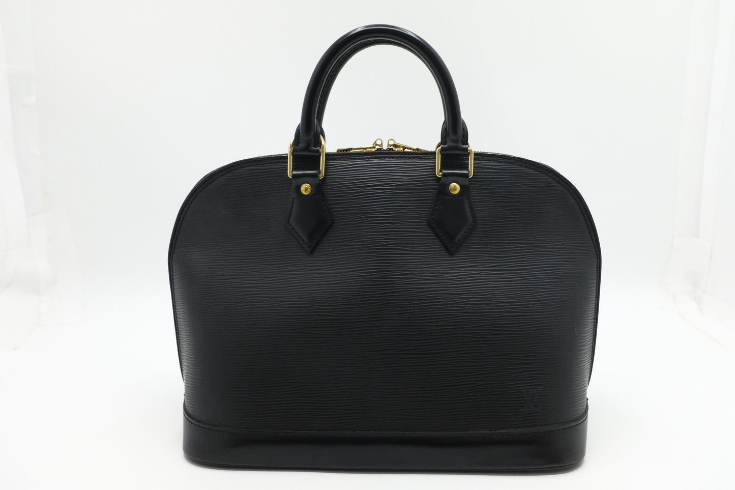 Louis Vuitton Alma PM Epi Leather Black Handbag Epi Leather