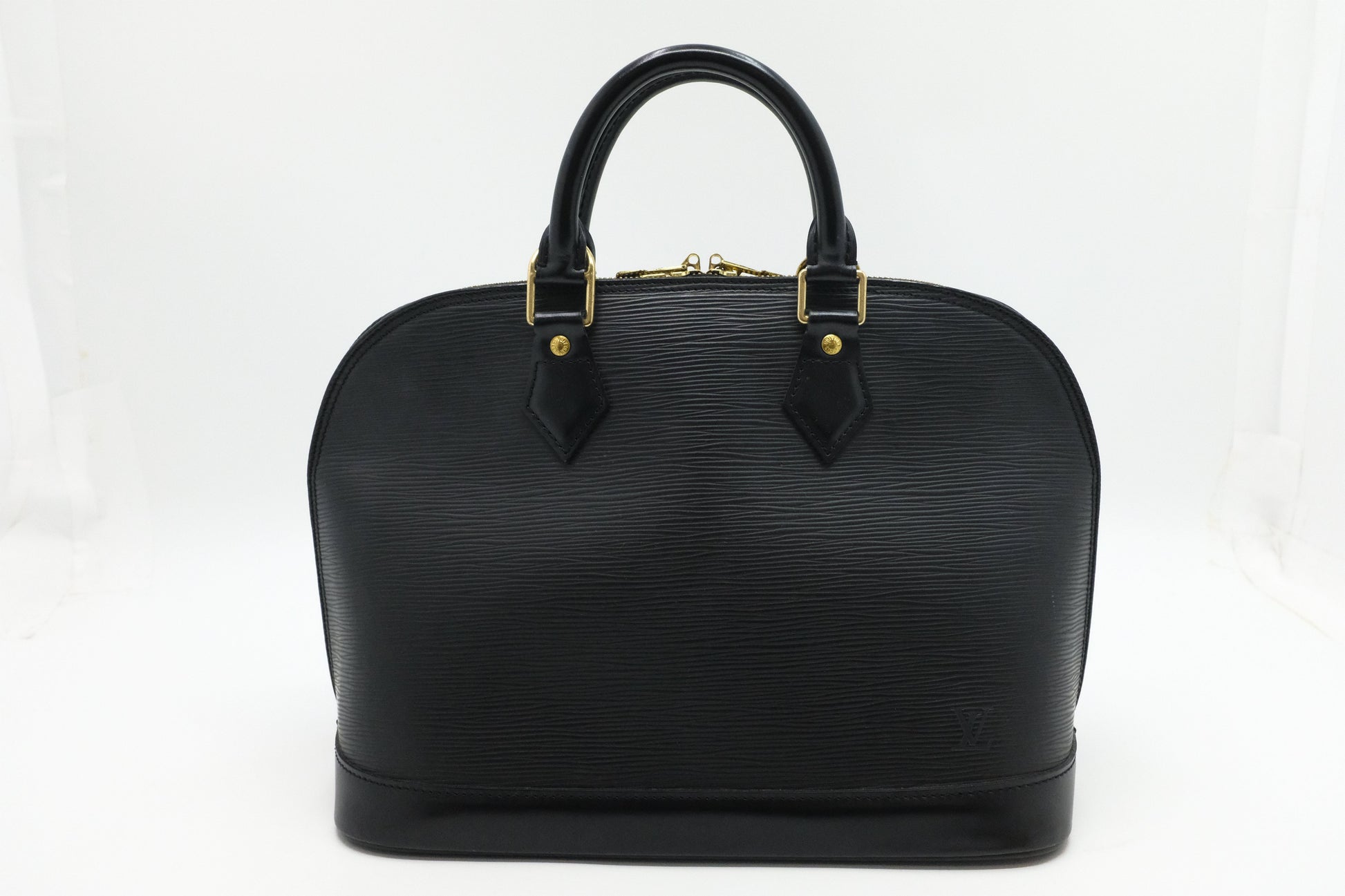 Louis Vuitton Alma PM Epi Leather Black Handbag Epi Leather