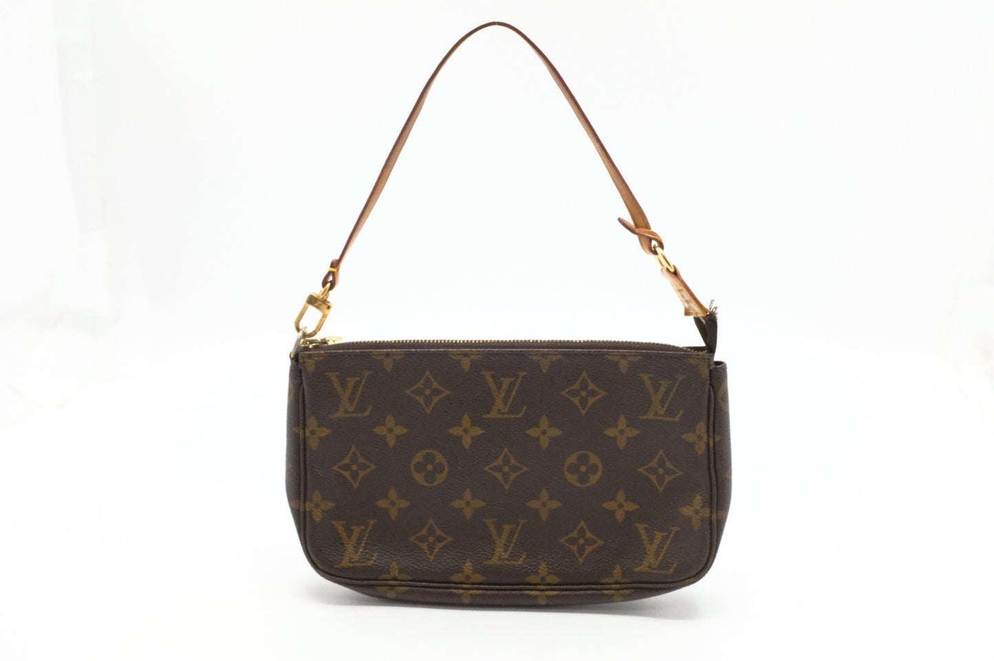 Louis Vuitton Pochette Accessoires Monogram Canvas Clutch Bag Canvas 7