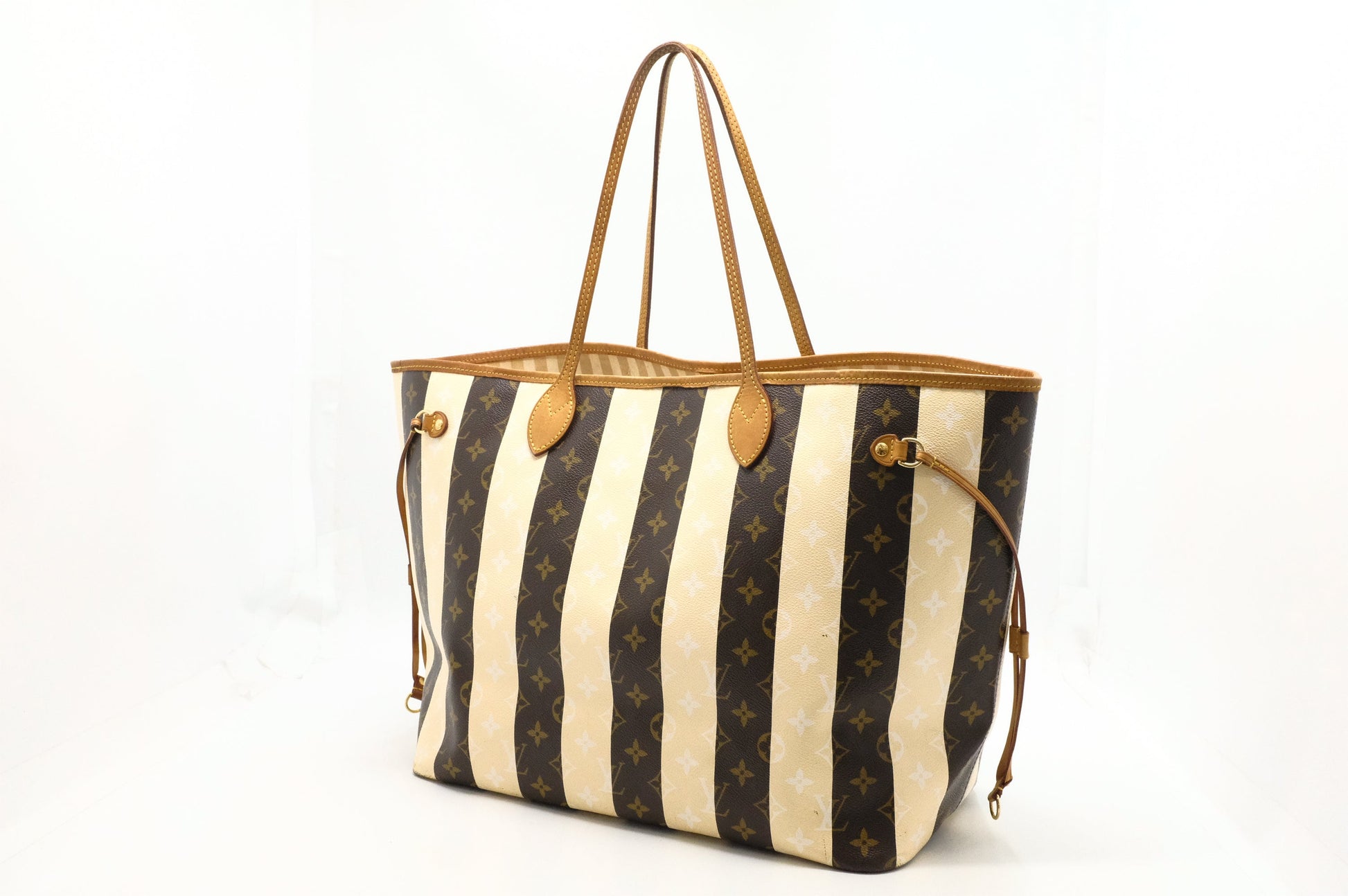 Louis Vuitton Neverfull GM Rayures Monogram Canvas Tote Bag