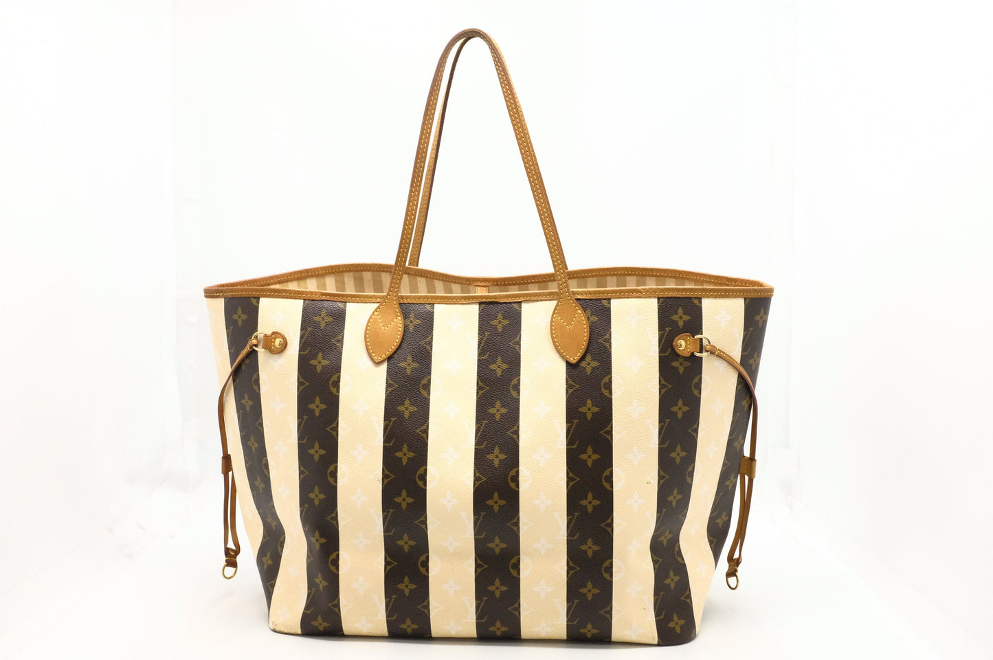 Louis Vuitton Neverfull GM Rayures Monogram Canvas Tote Bag