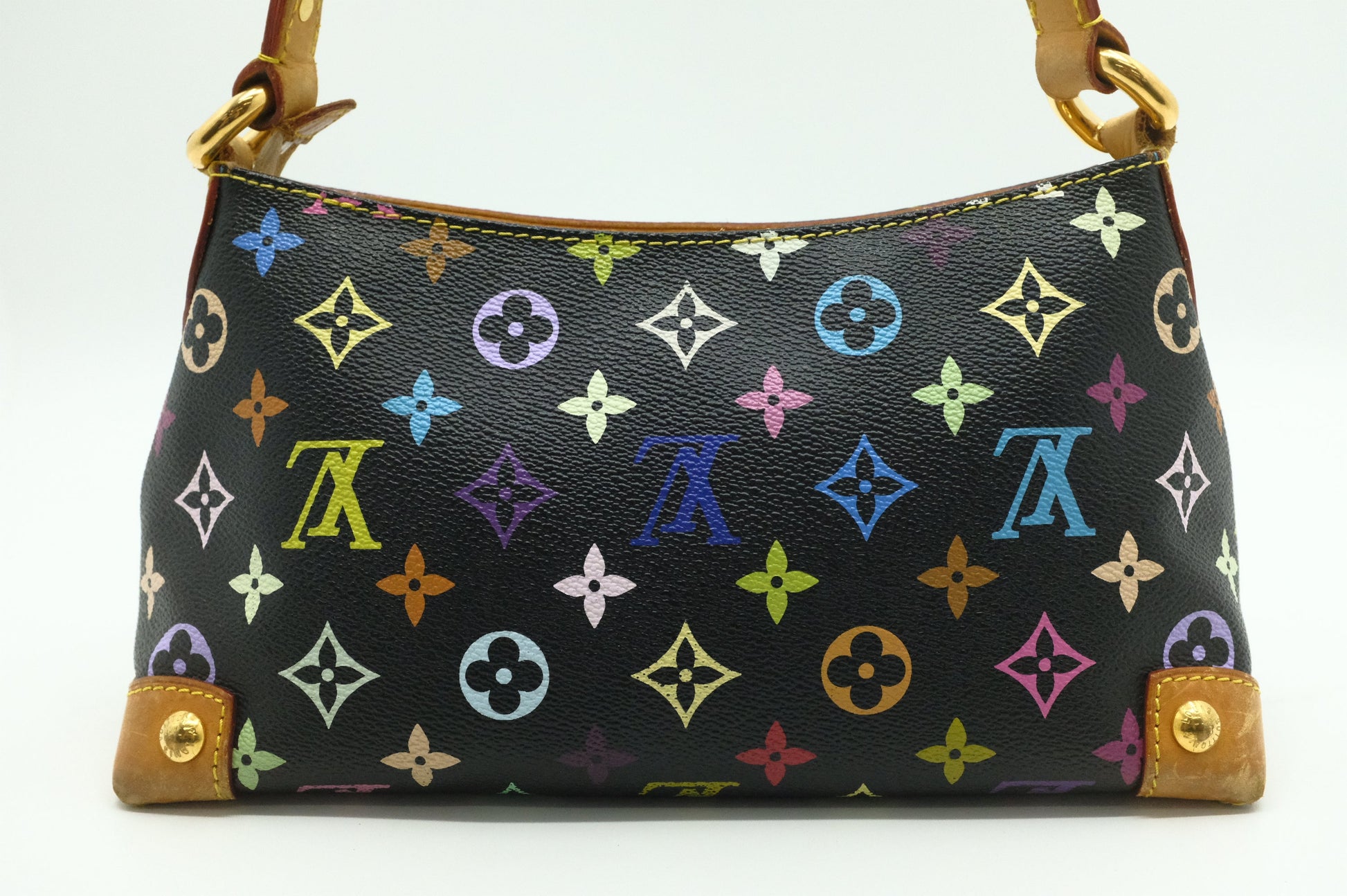 Louis Vuitton Eliza Canvas Black Multicolor Handbag