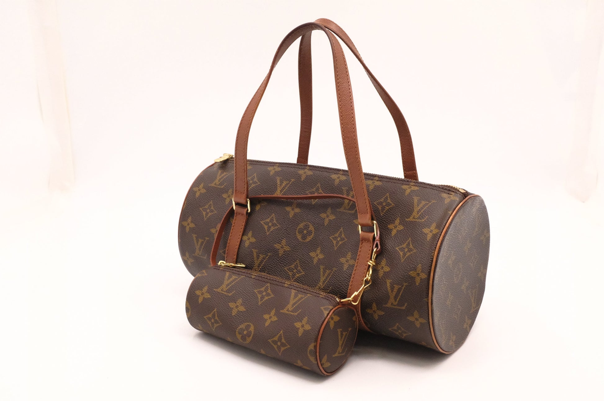 Louis Vuitton Papillon 30 Monogram Canvas Handbag Canvas 4