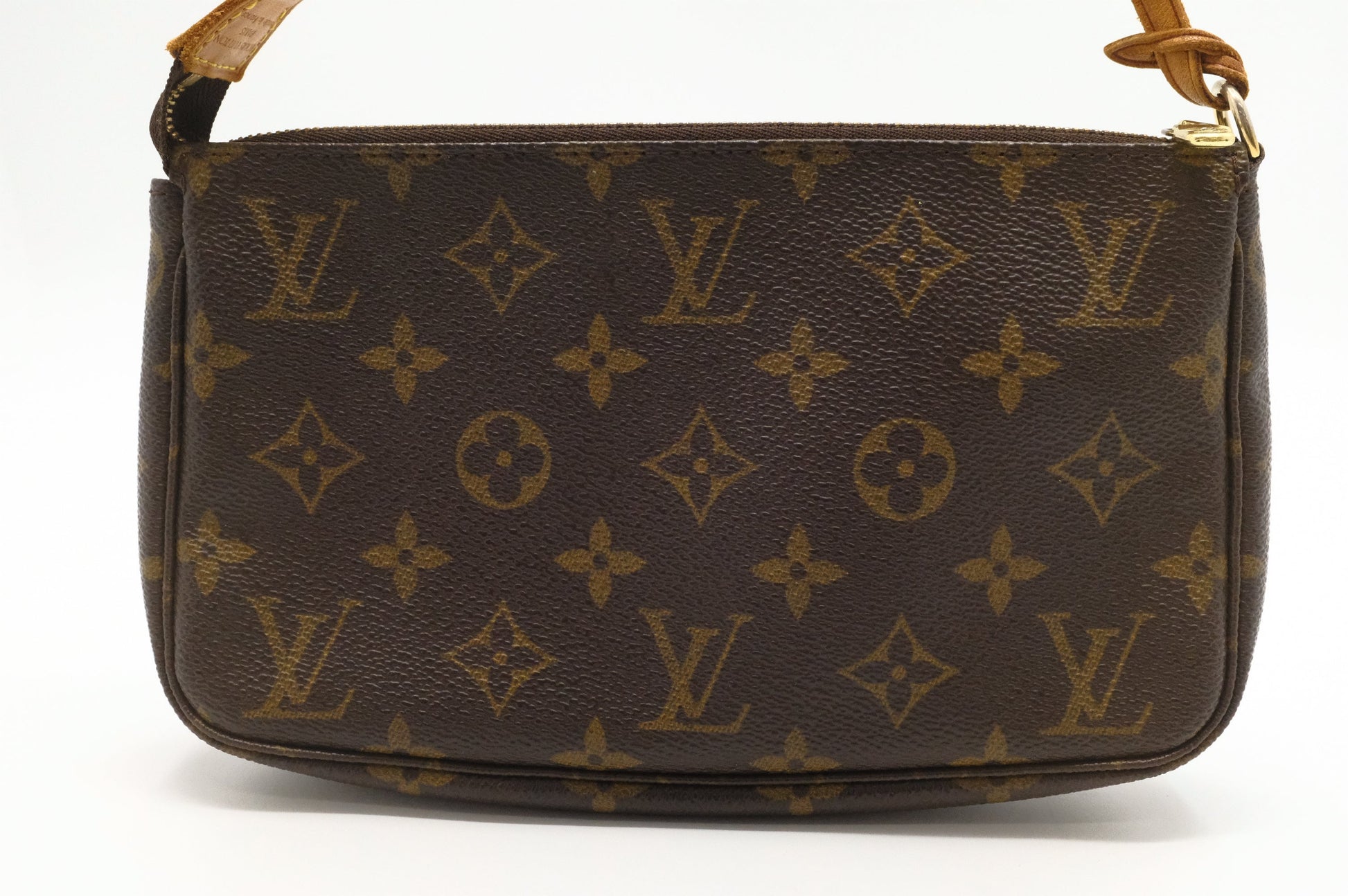 Louis Vuitton Pochette Accessoires Monogram Canvas Clutch Bag Canvas 8