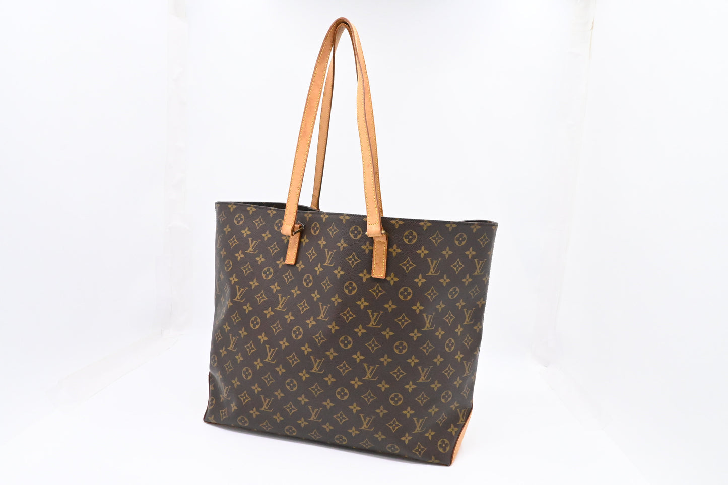 Louis Vuitton Cabas Alto Monogram Canvas Handbag Canvas 6