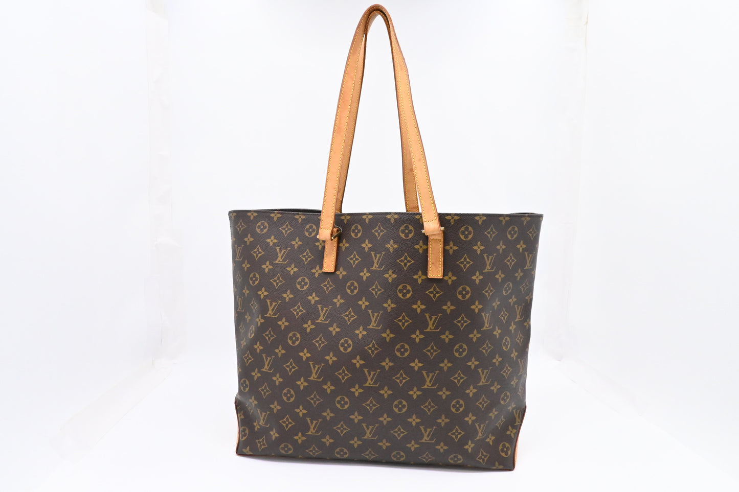 Louis Vuitton Cabas Alto Monogram Canvas Handbag Canvas 6