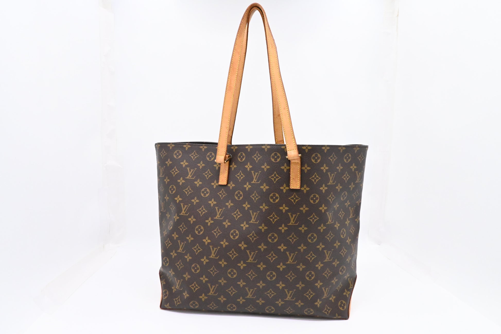 Louis Vuitton Cabas Alto Monogram Canvas Handbag Canvas 6