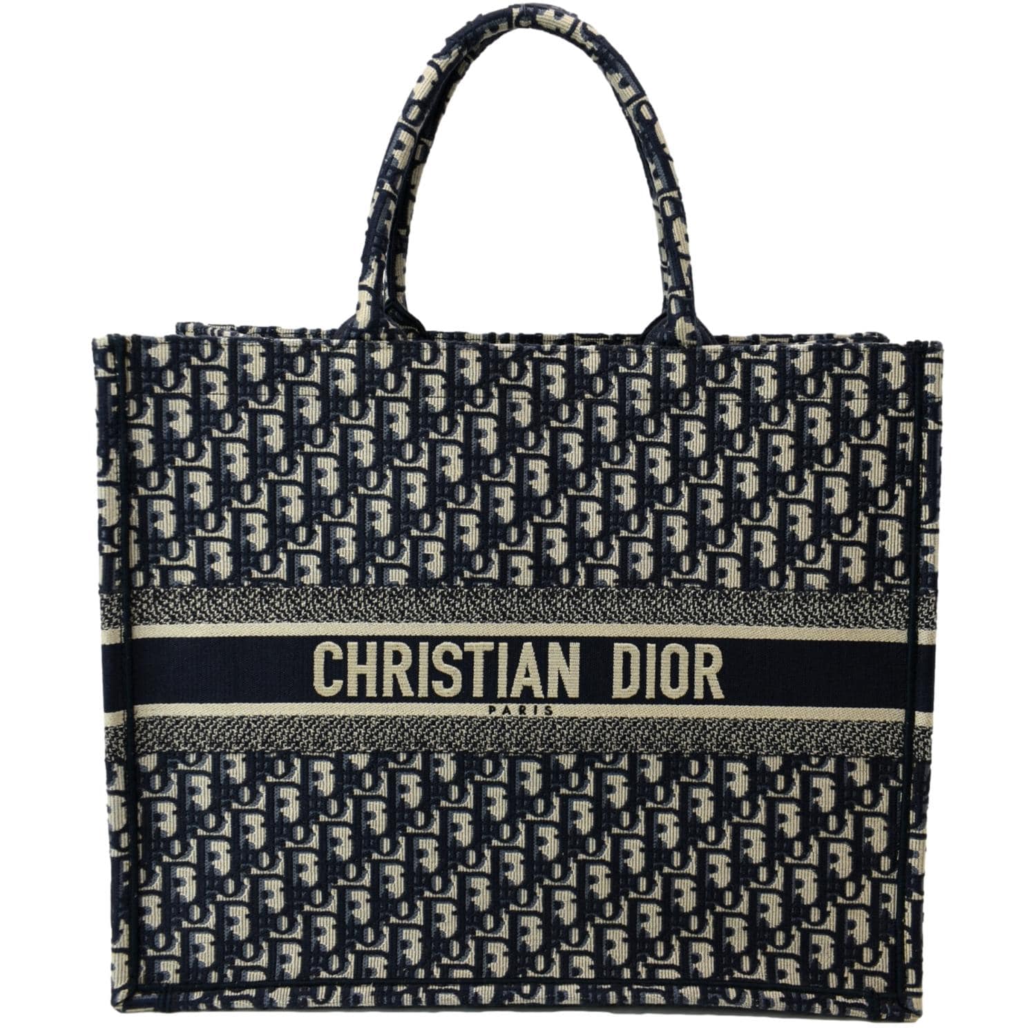 Dior Book Oblique Tote Bag Canvas Multicolor Large Dior Book Tote