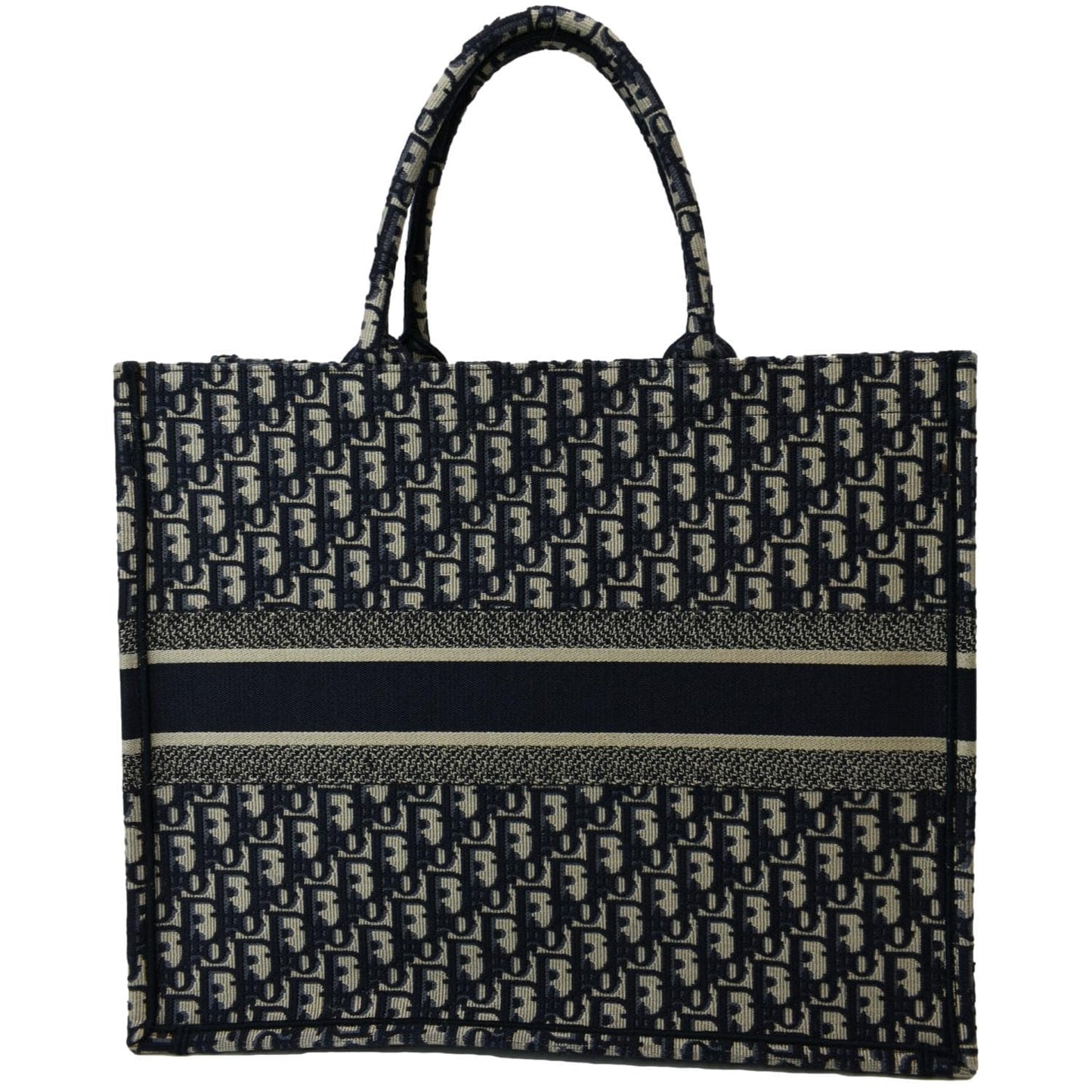 Dior Book Oblique Embroidered Tote Bag Multicolor Hot Canvas