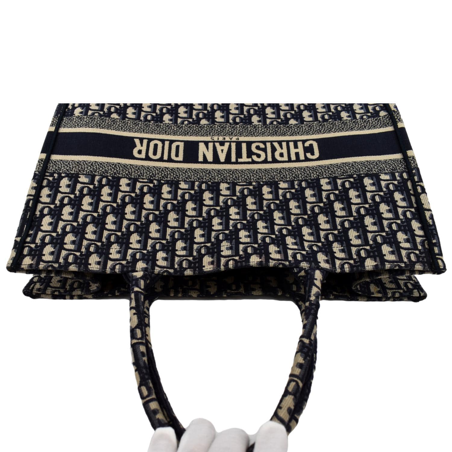 Dior Book Oblique Tote Bag Canvas Multicolor Large Book Tote 1