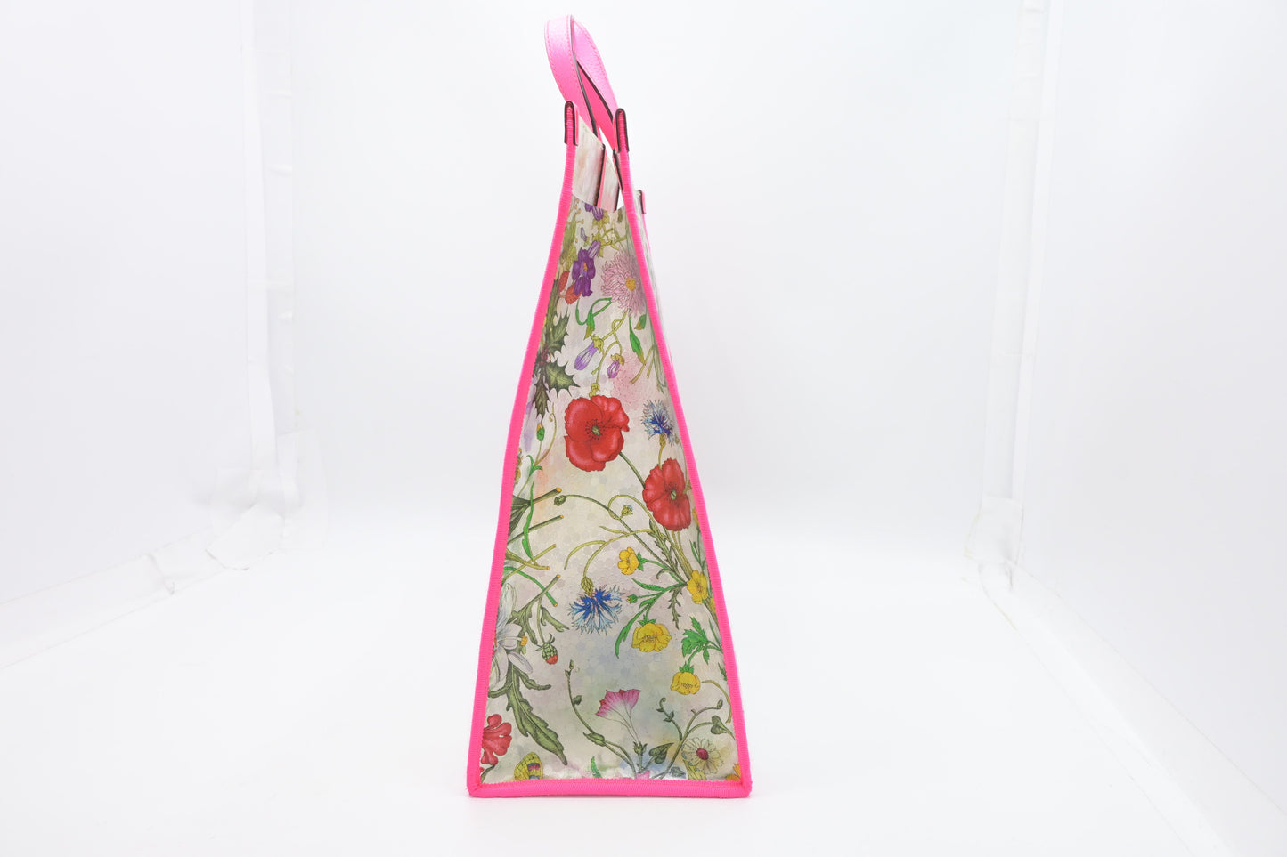 Gucci Clear Flora Vinyl Tote Bag