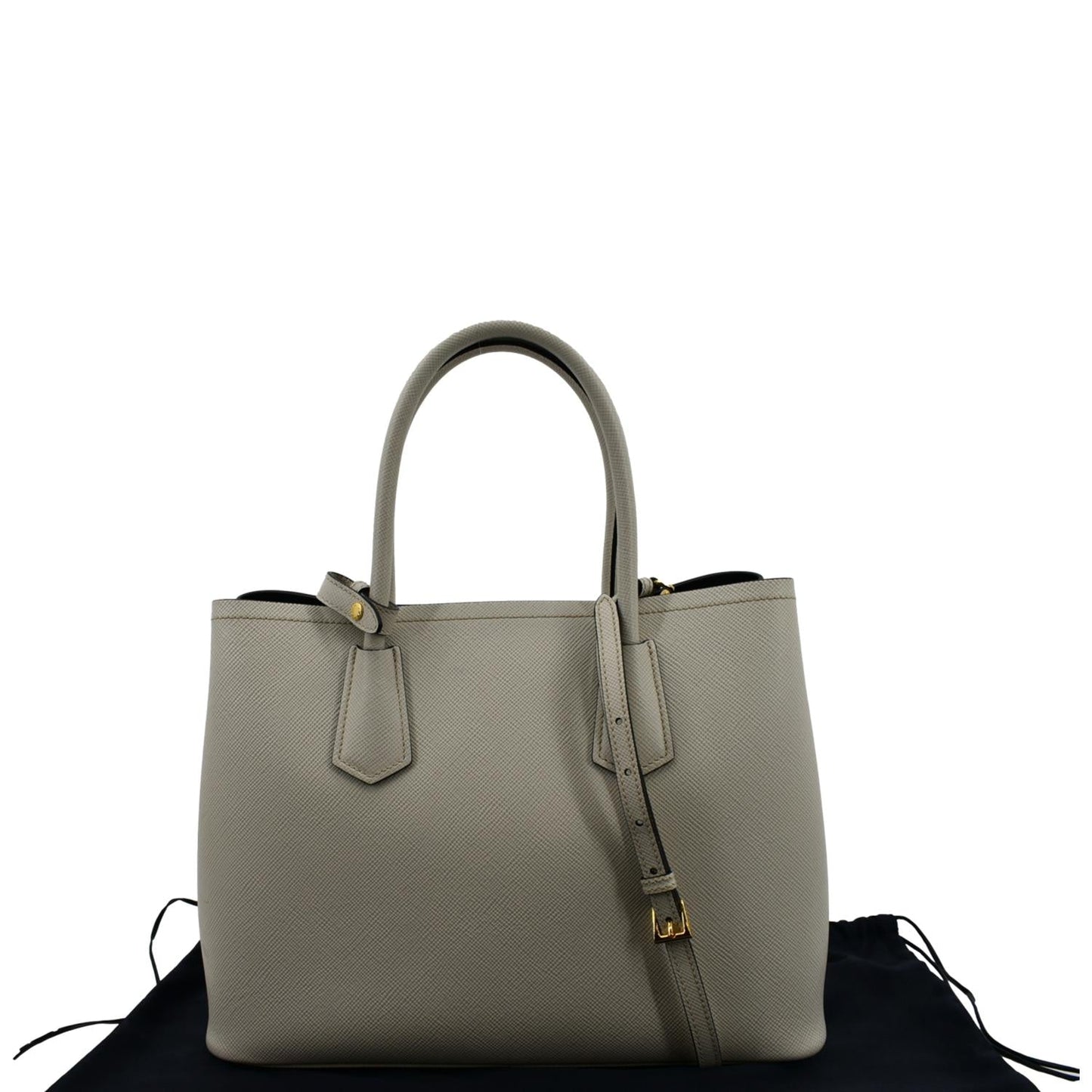 Double Saffiano Crossbody Bag Hot Deals Leather White