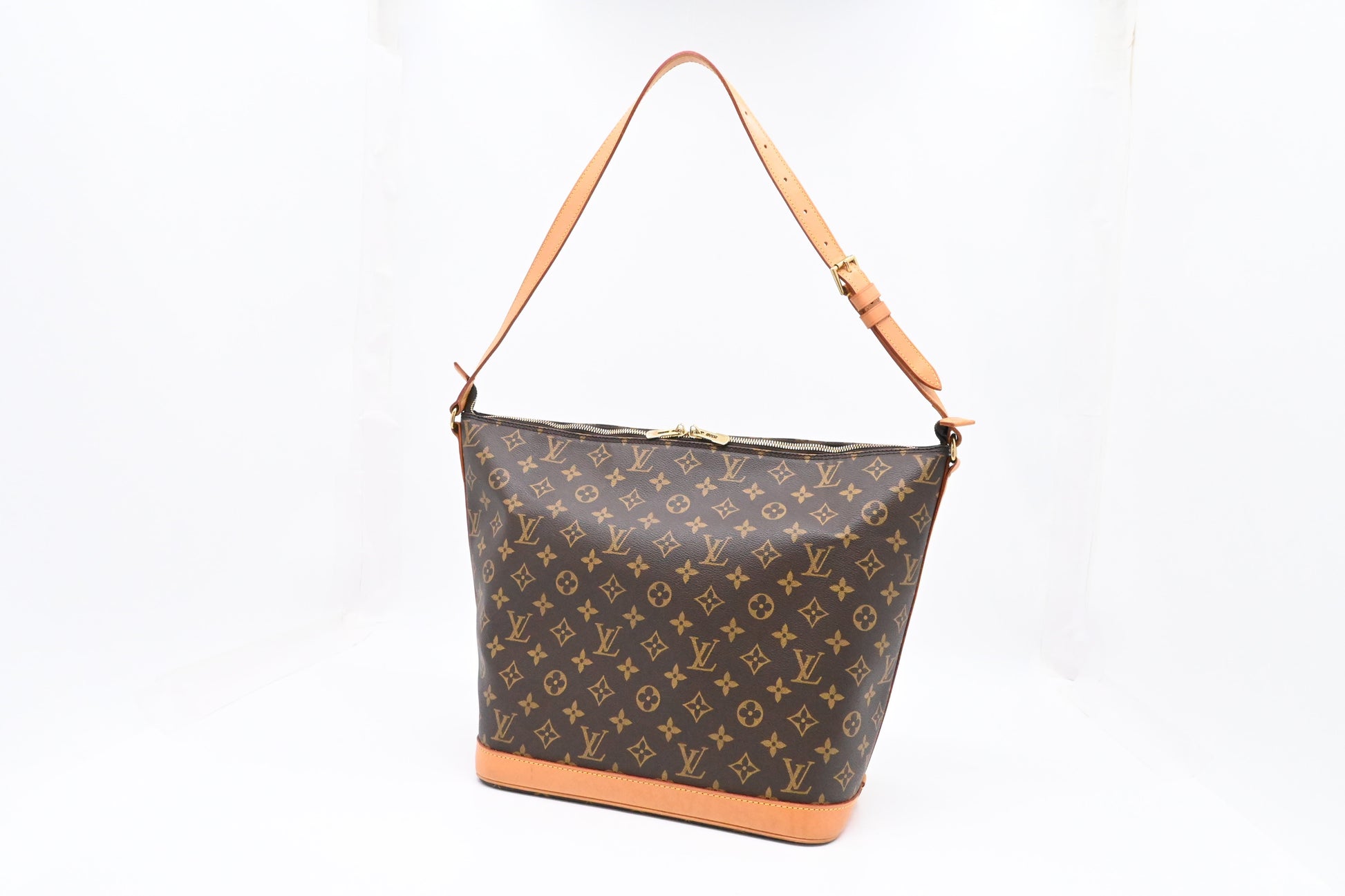 Louis Vuitton Amfar Three Monogram Canvas Handbag
