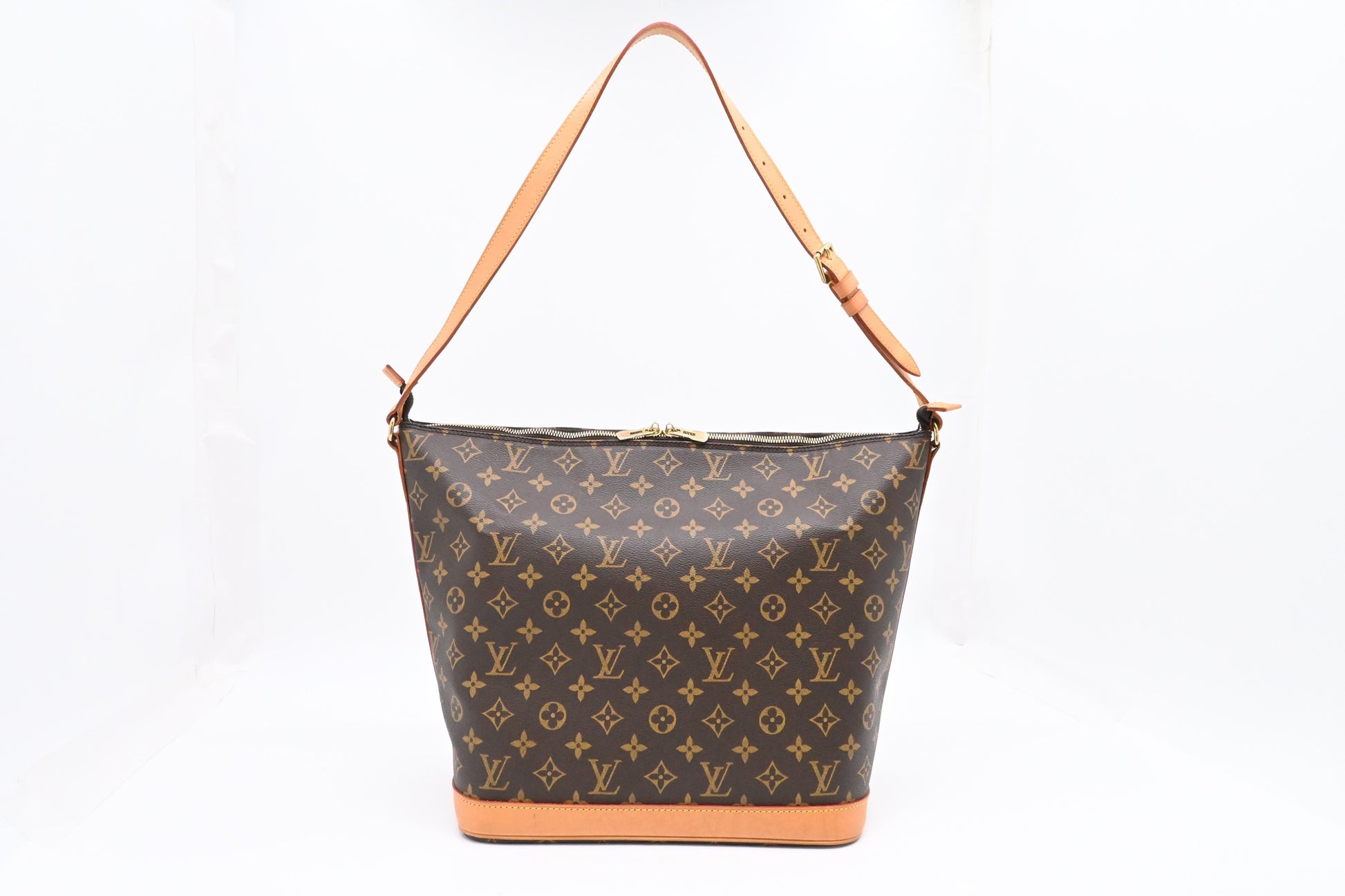 Louis Vuitton Amfar Three Monogram Canvas Handbag