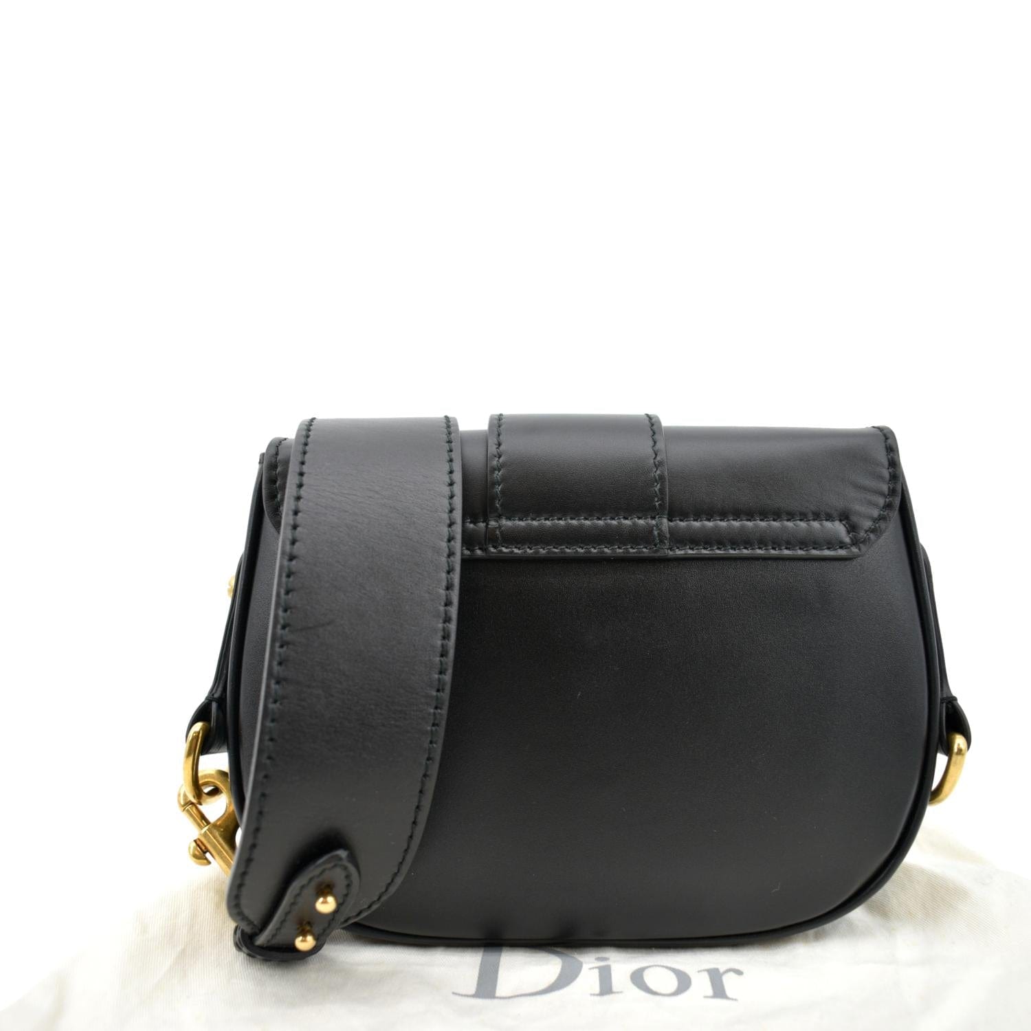 Dior D Fence Calfskin Saddle Bag Hot Deals Leather Black Travel Bag