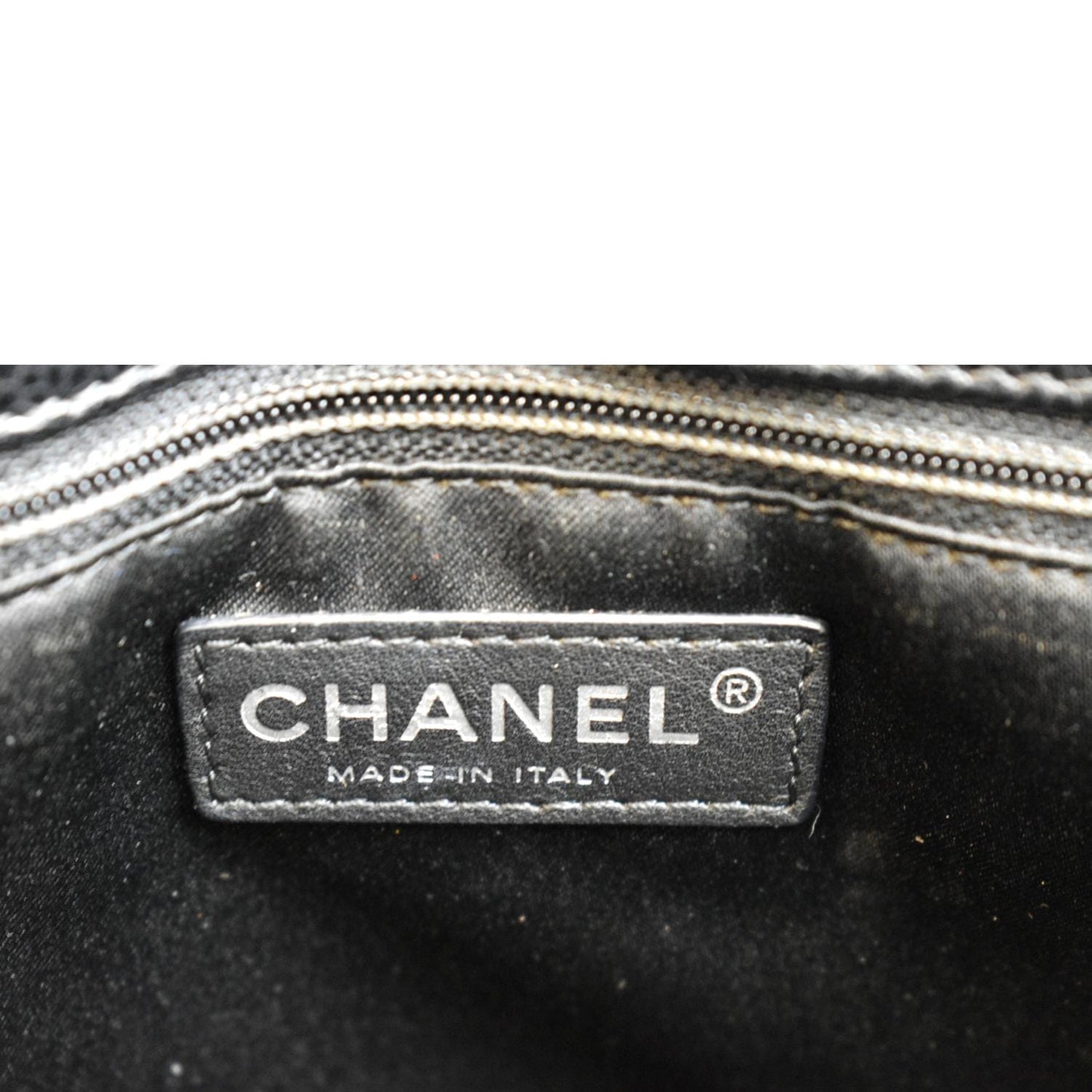 Chanel Grand Shopping Caviar GST Leather Black Travel Bag