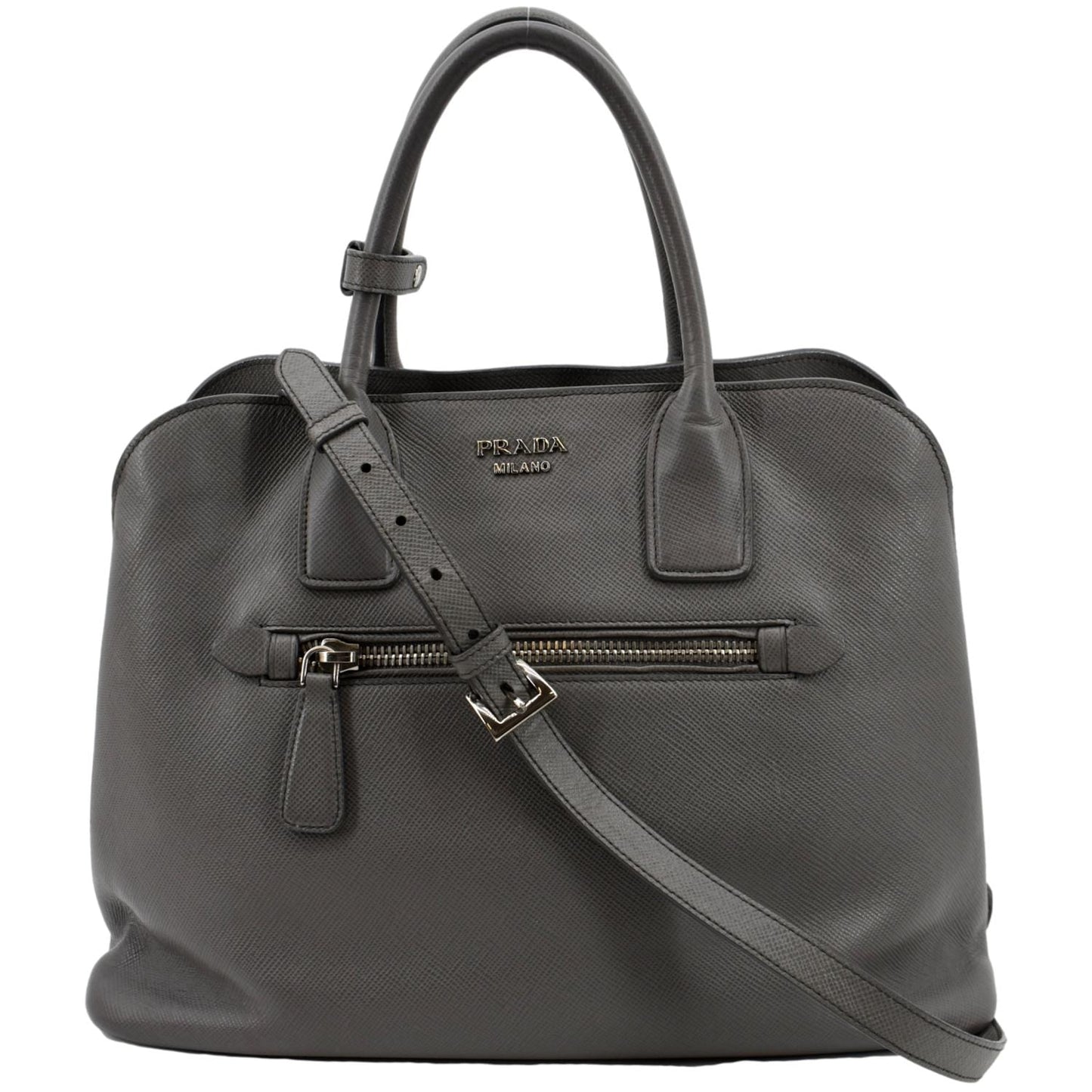 Cuir Open Promenade Saffiano Leathertop Handle Tote Tote Bag