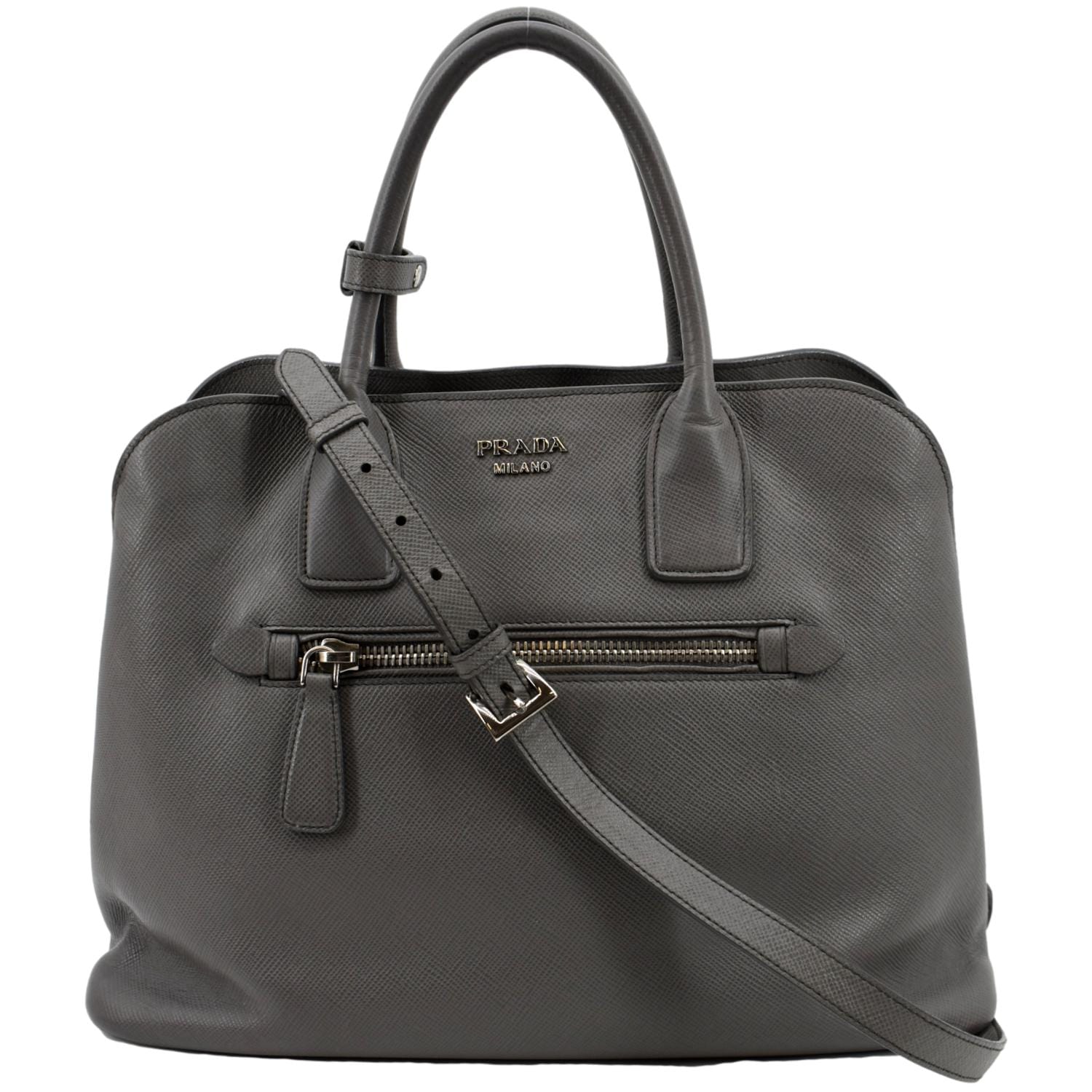 Cuir Open Promenade Saffiano Leathertop Handle Tote Tote Bag