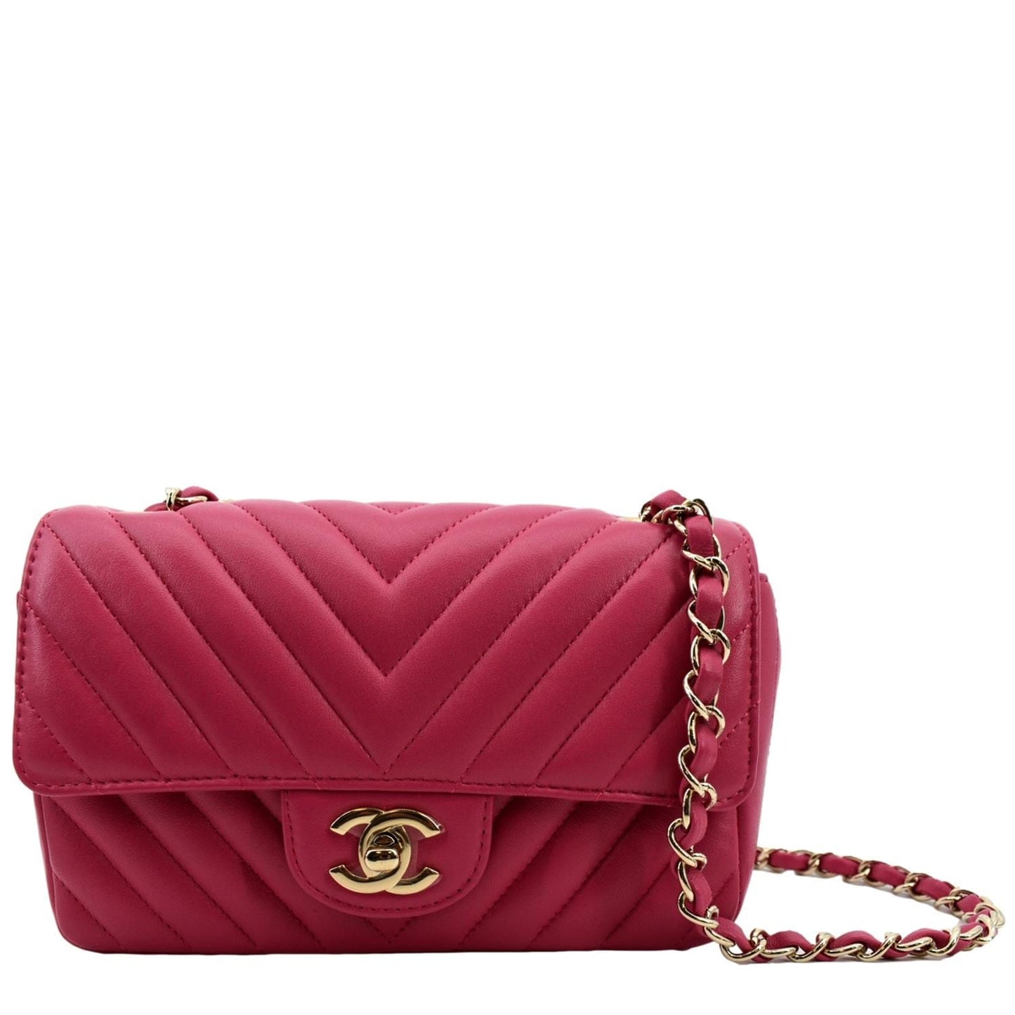 Chanel Chevron Flap - Sold Travel Bag