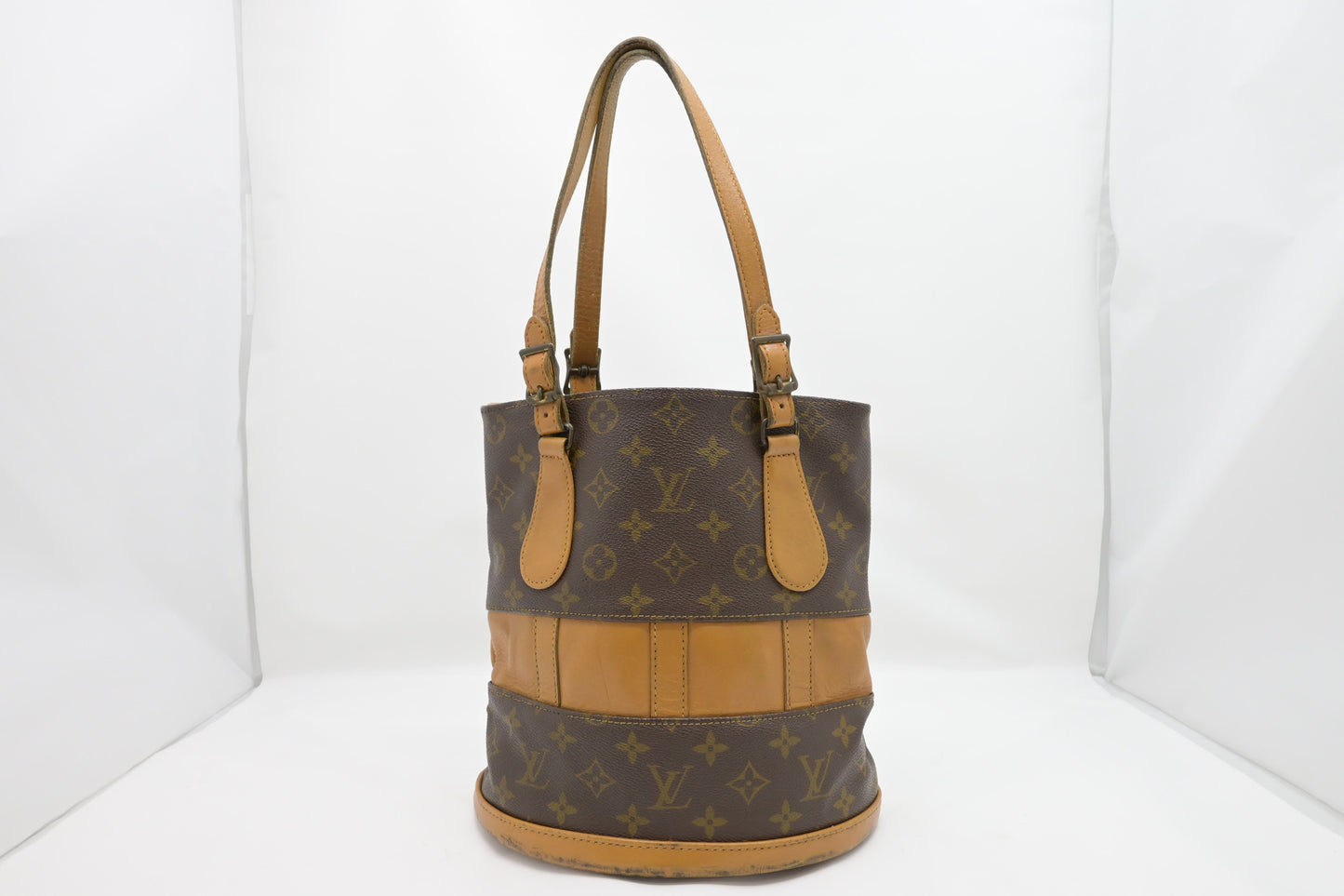 Louis Vuitton French Company Bucket PM Monogram Canvas Bucket Bag Canvas 3