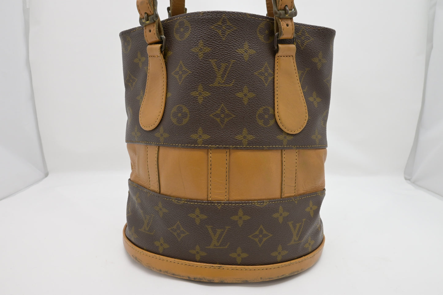 Louis Vuitton French Company Bucket PM Monogram Canvas Bucket Bag Canvas 3