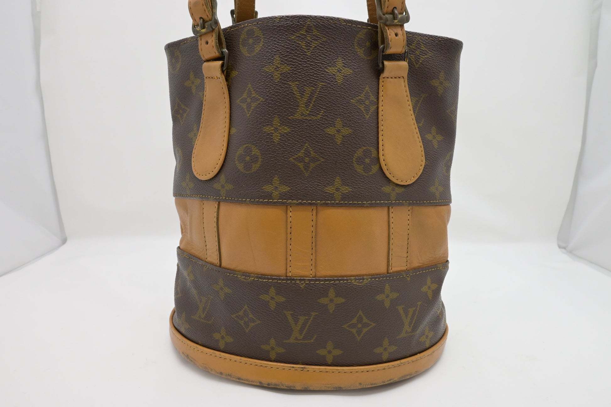 Louis Vuitton French Company Bucket PM Monogram Canvas Bucket Bag Canvas 3