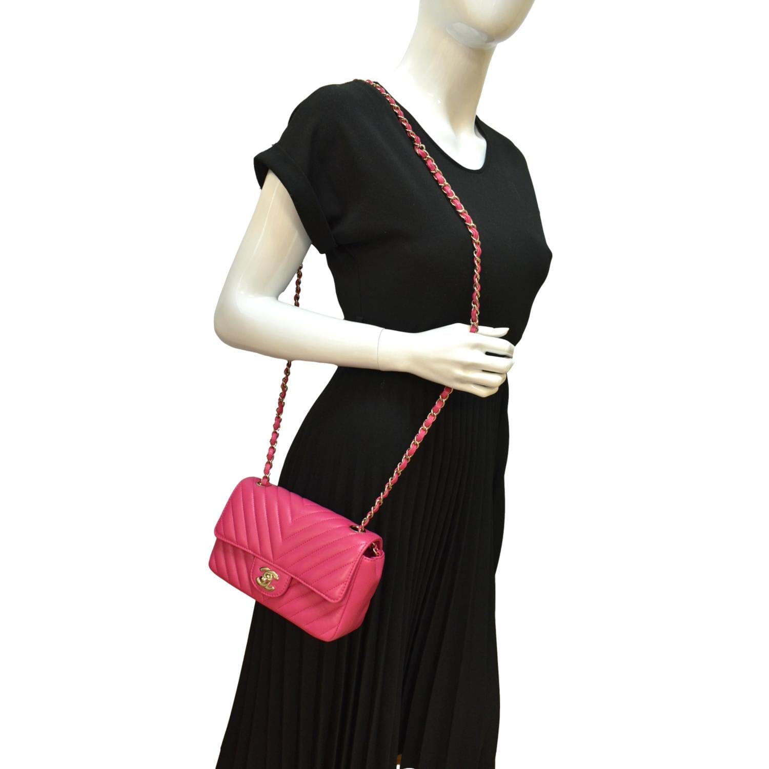 Chanel Chevron Flap - Sold Travel Bag
