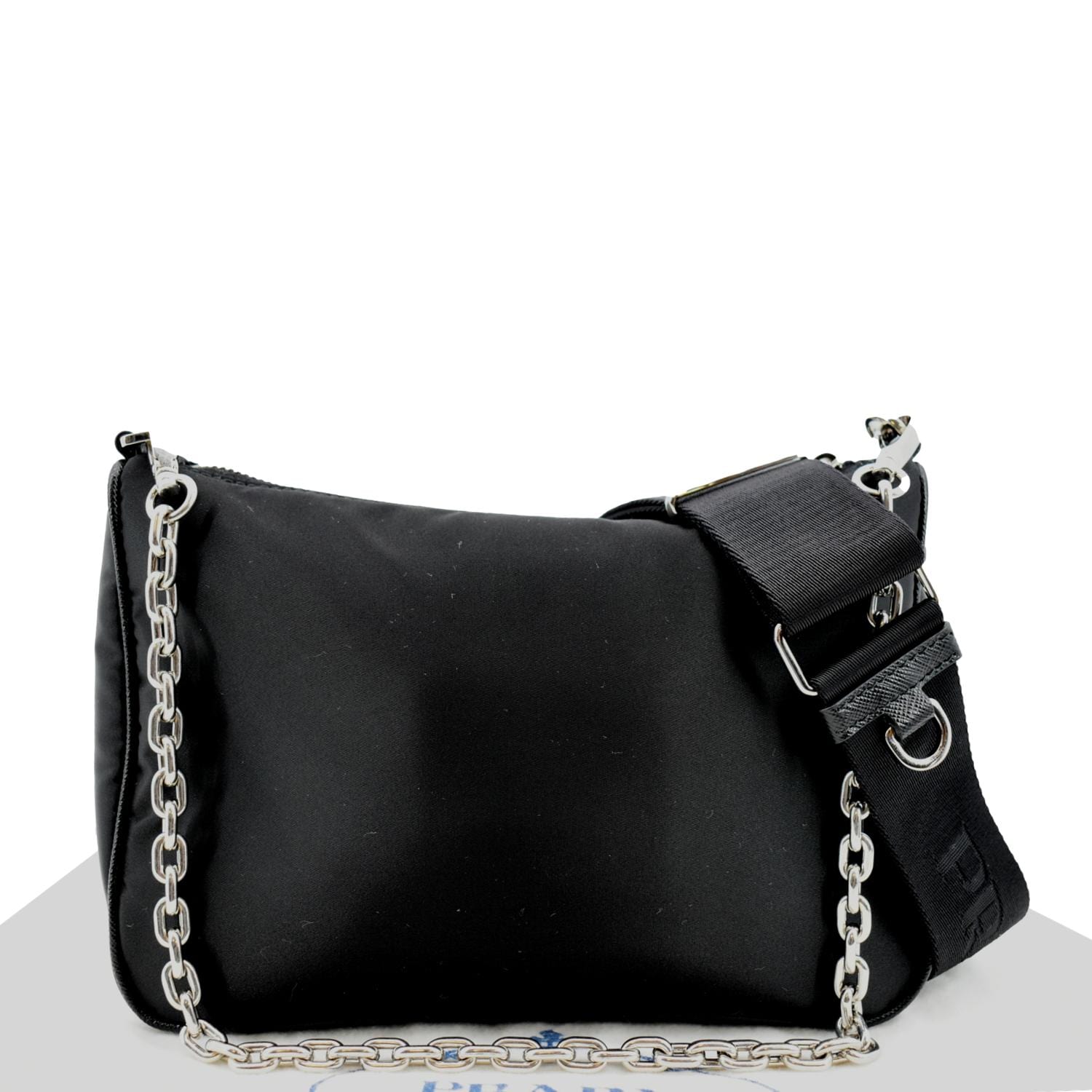 Prada Re Crossbody Bag Nylon Black Prada Nylon Crossbody