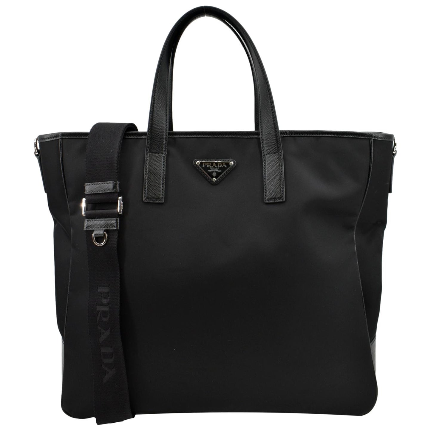 Prada Re Core Tote Bag Nylon Black
