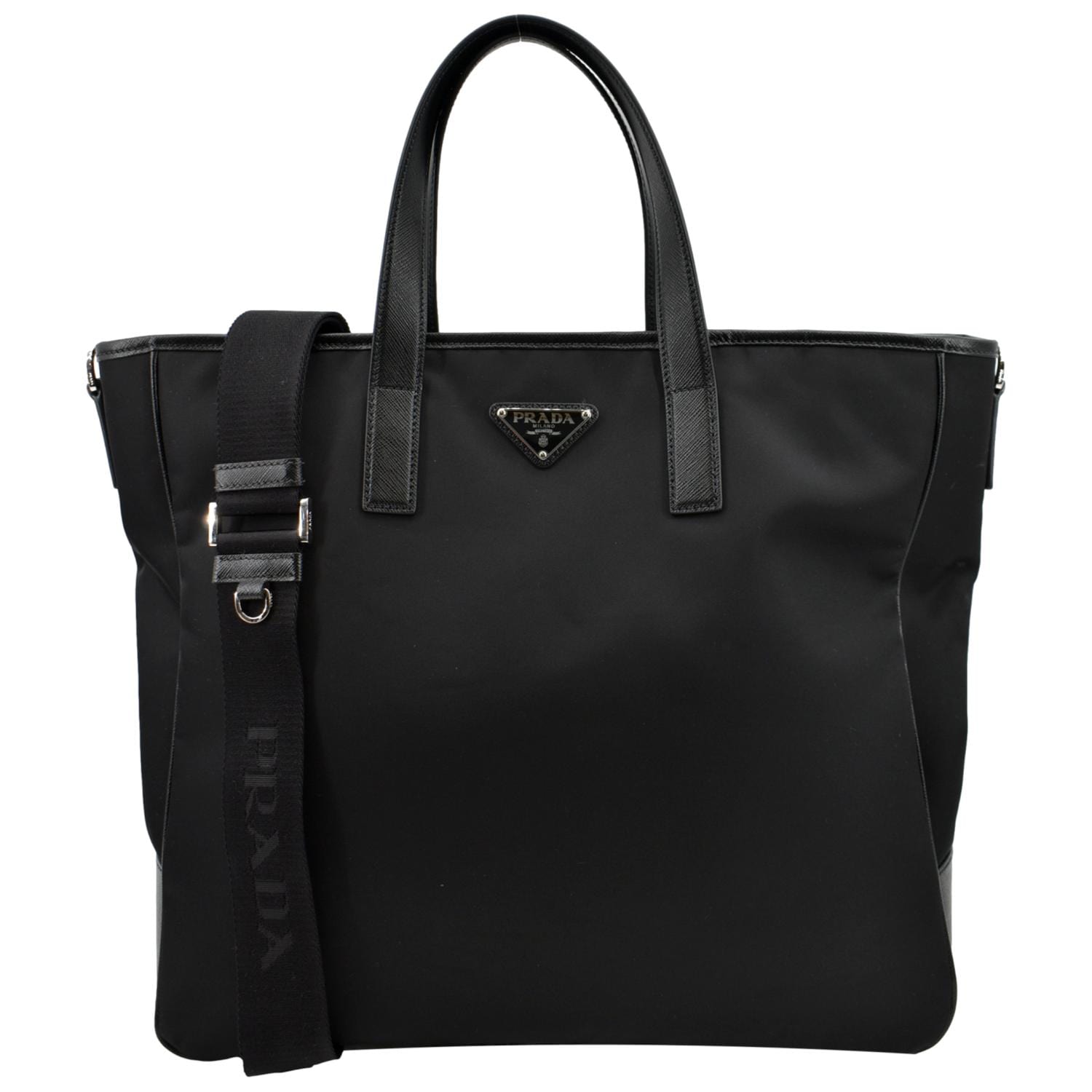 Prada Re Core Tote Bag Nylon Black