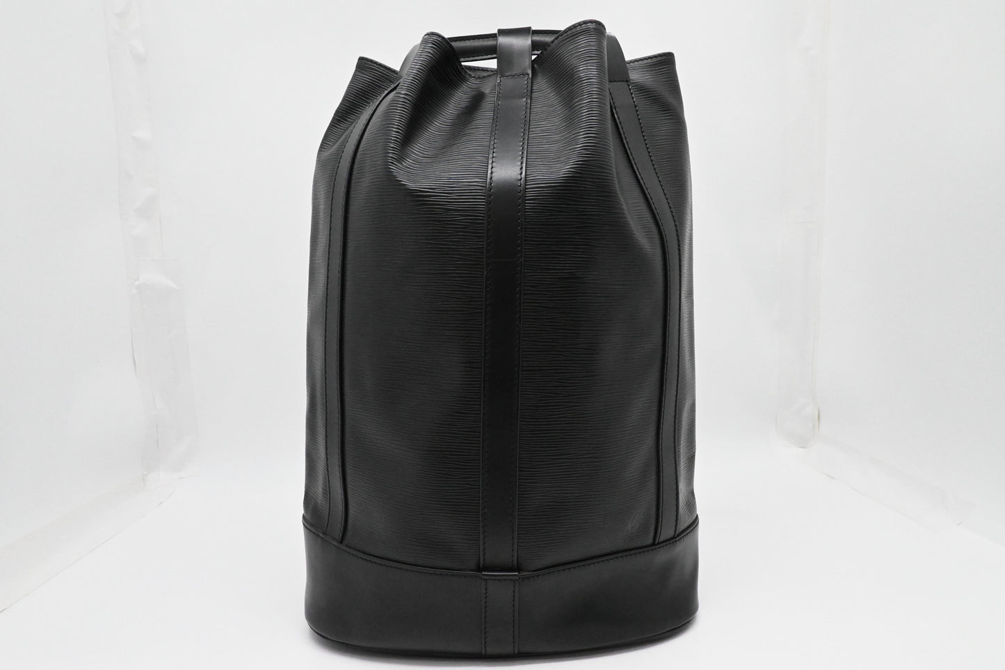 Louis Vuitton Randonnee Black GM Leather Epi Handbag Leather 1