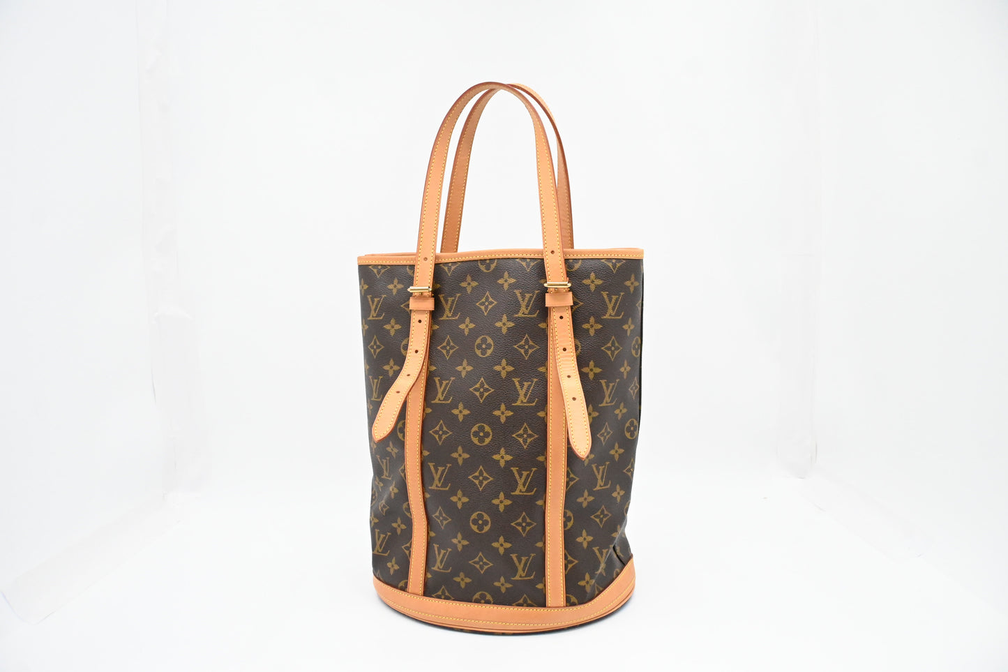 Louis Vuitton Bucket GM Monogram Canvas Bucket Bag Canvas 2