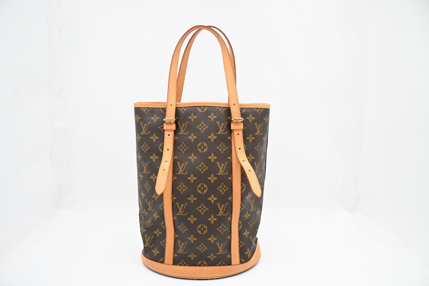 Louis Vuitton Bucket GM Monogram Canvas Bucket Bag Canvas 2
