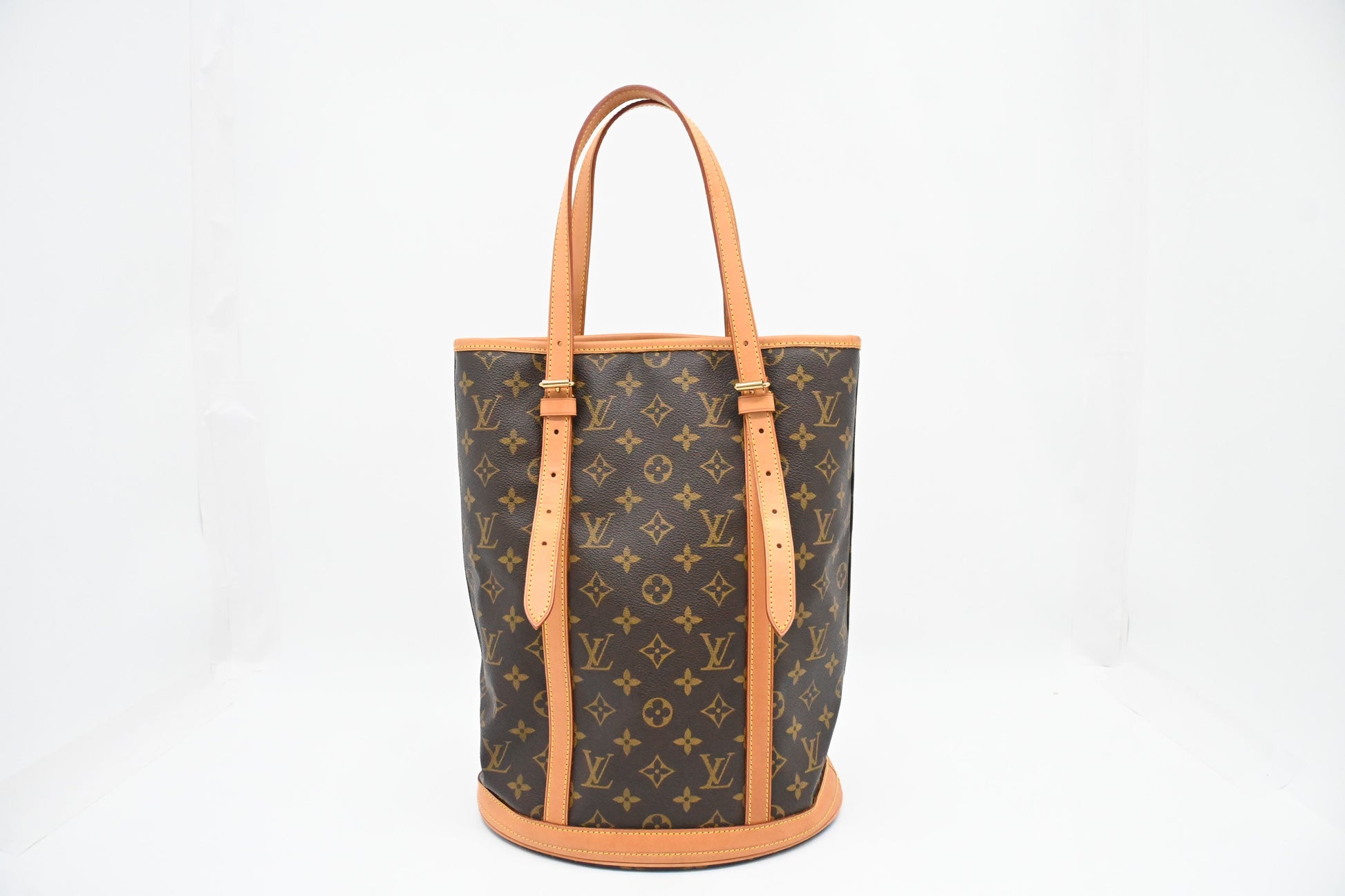 Louis Vuitton Bucket GM Monogram Canvas Bucket Bag Canvas 2