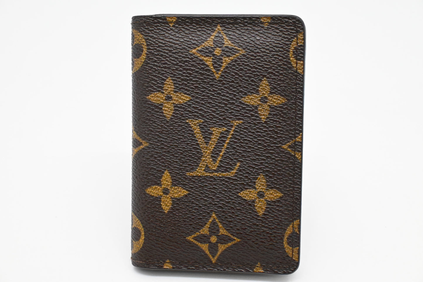 Louis Vuitton Card Monogram Canvas Wallet Case Canvas 9