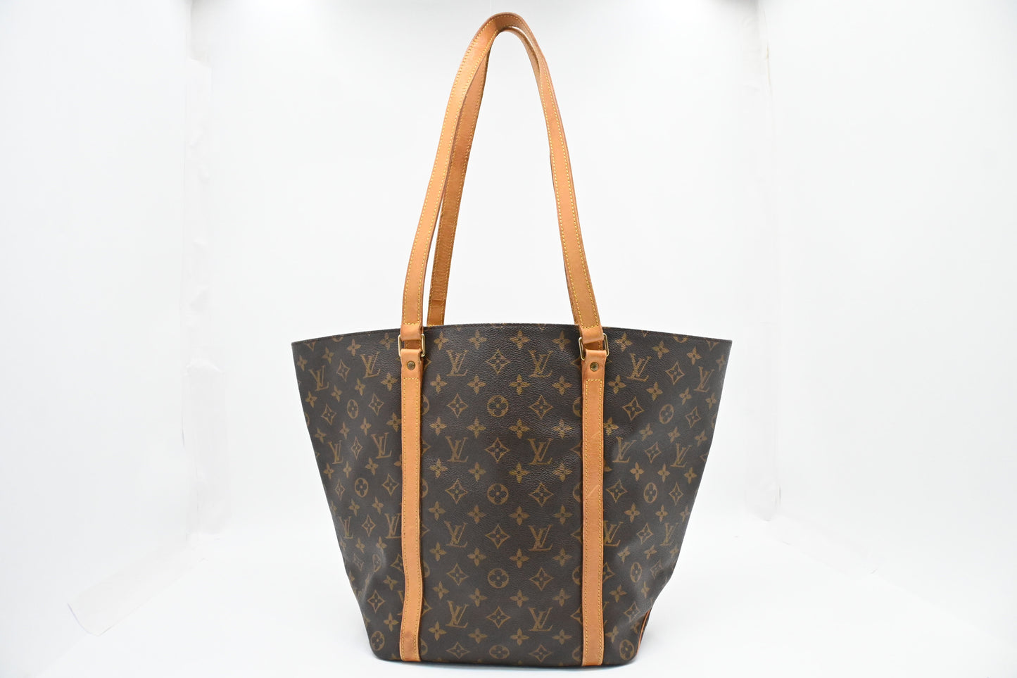 Louis Vuitton Sac Shopping 48 Monogram Canvas Handbag Canvas 6