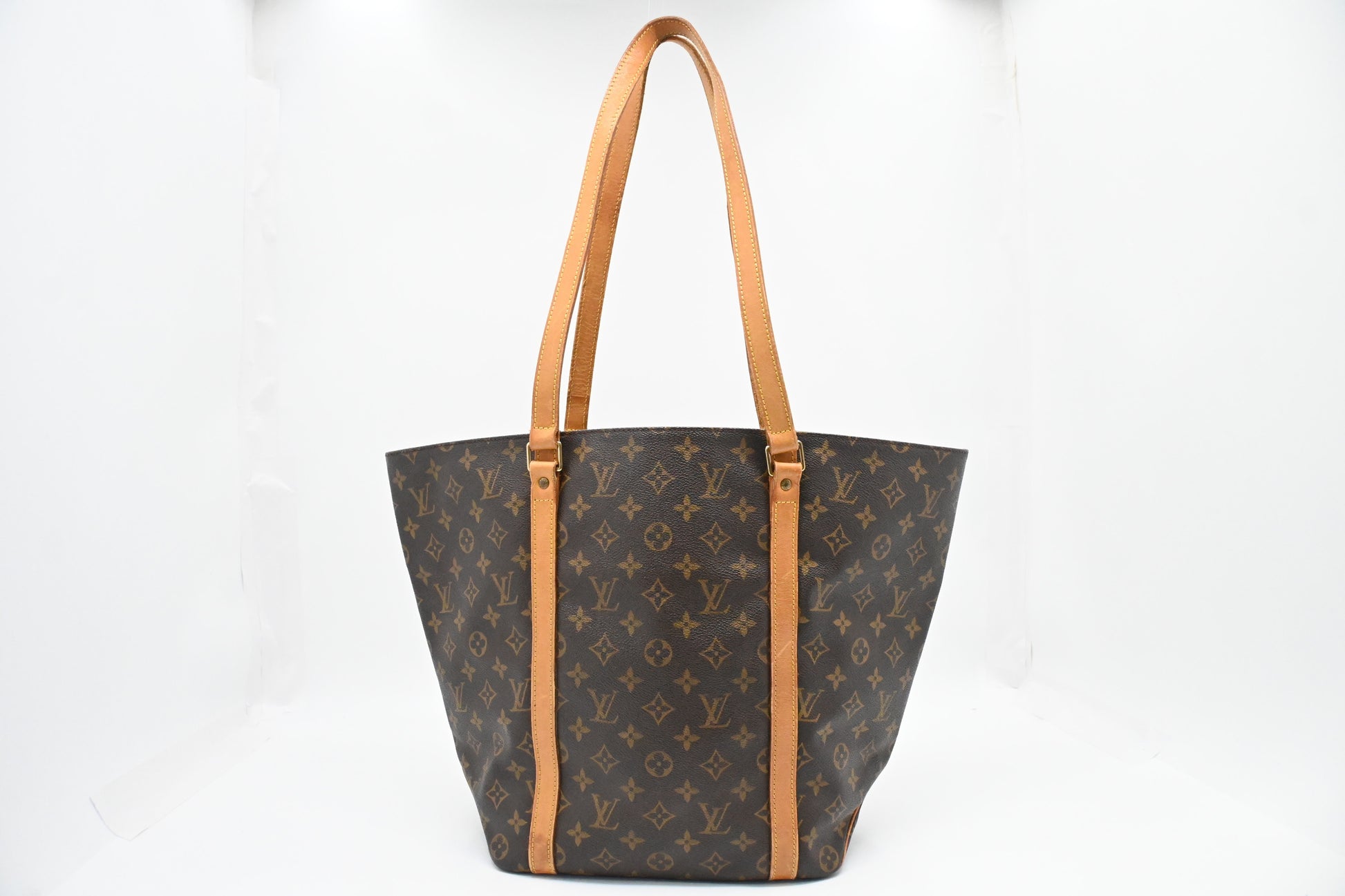 Louis Vuitton Sac Shopping 48 Monogram Canvas Handbag Canvas 6